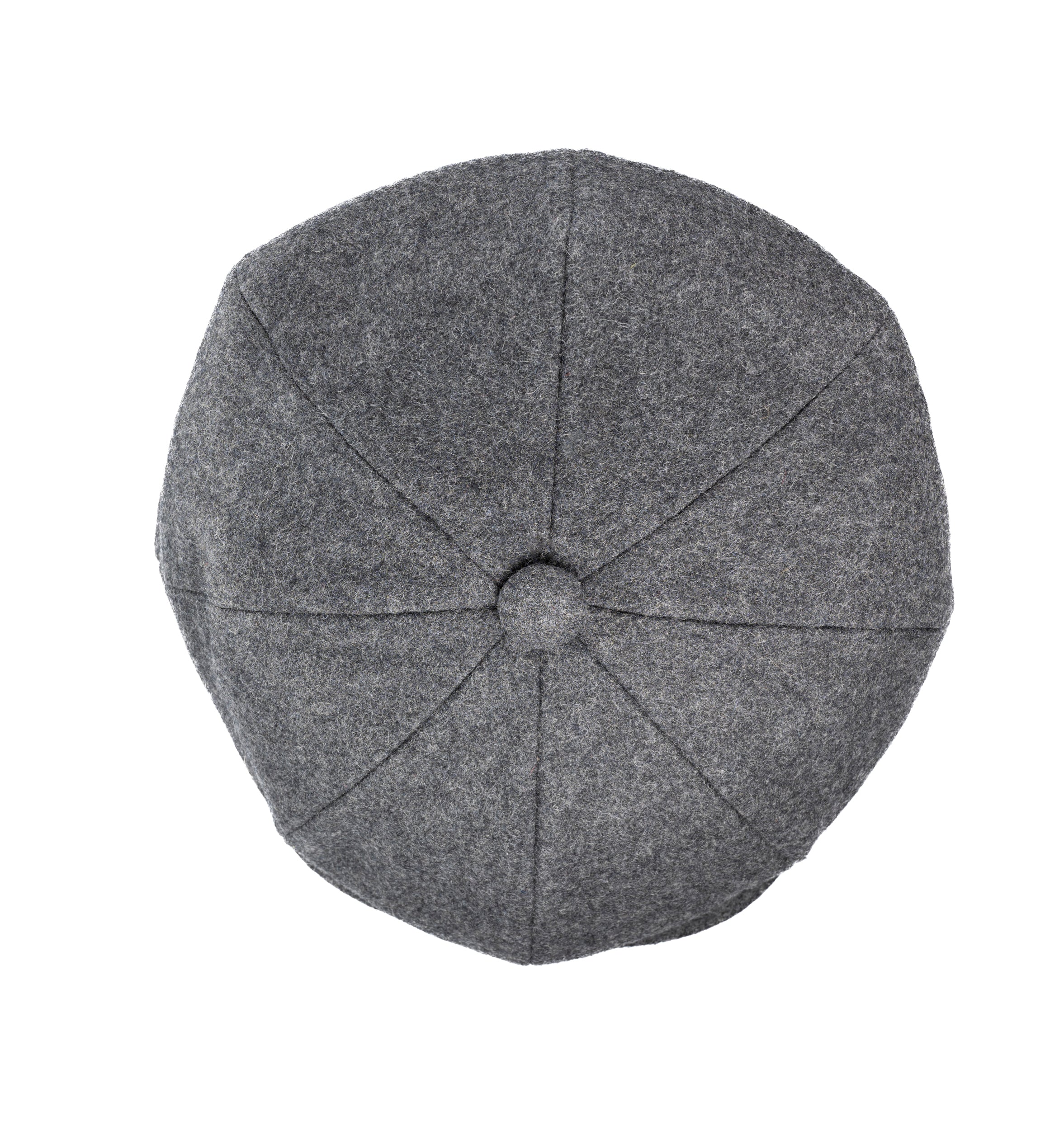 8 Piece Baker Boy Melton Wool Flat Cap