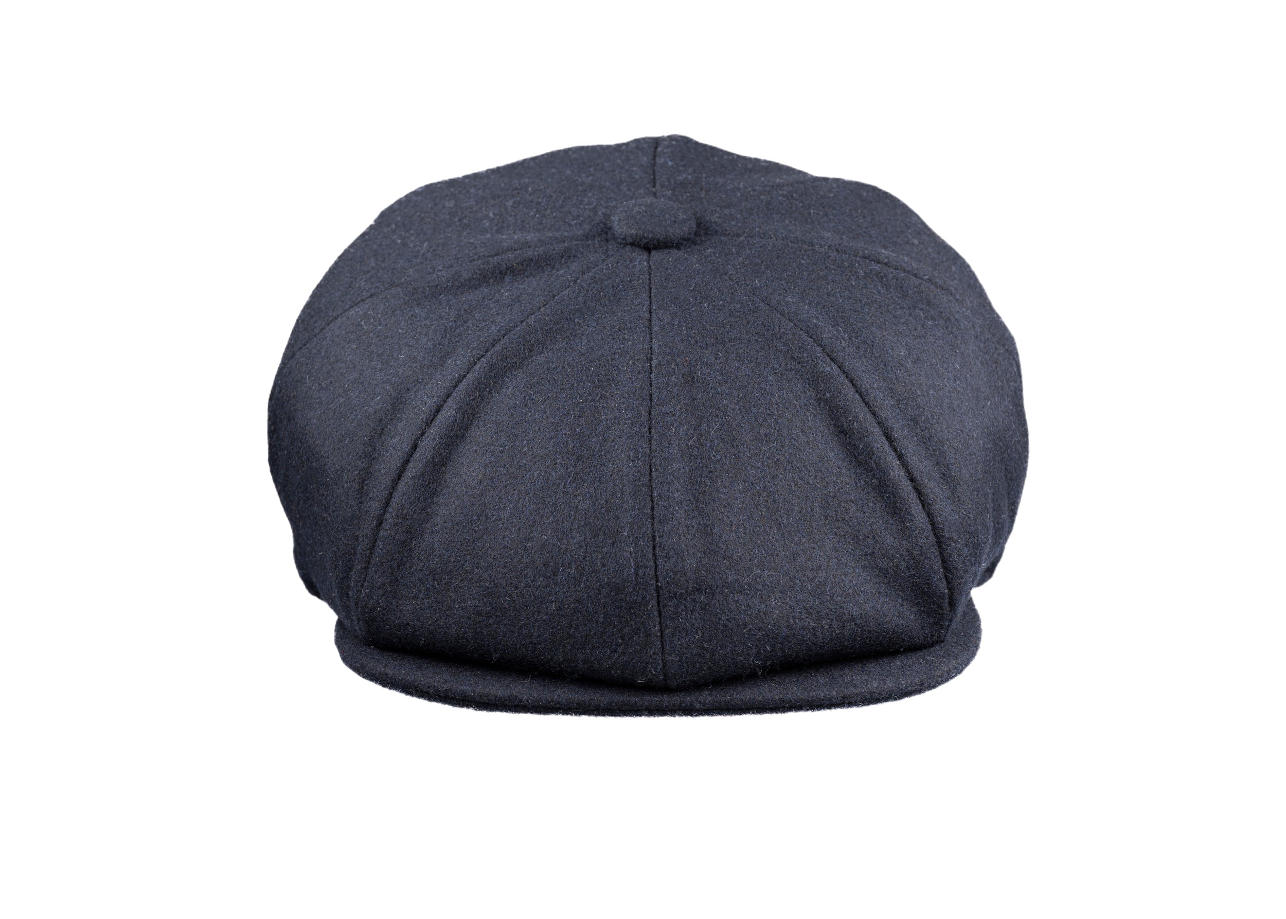 8 Piece Baker Boy Melton Wool Flat Cap