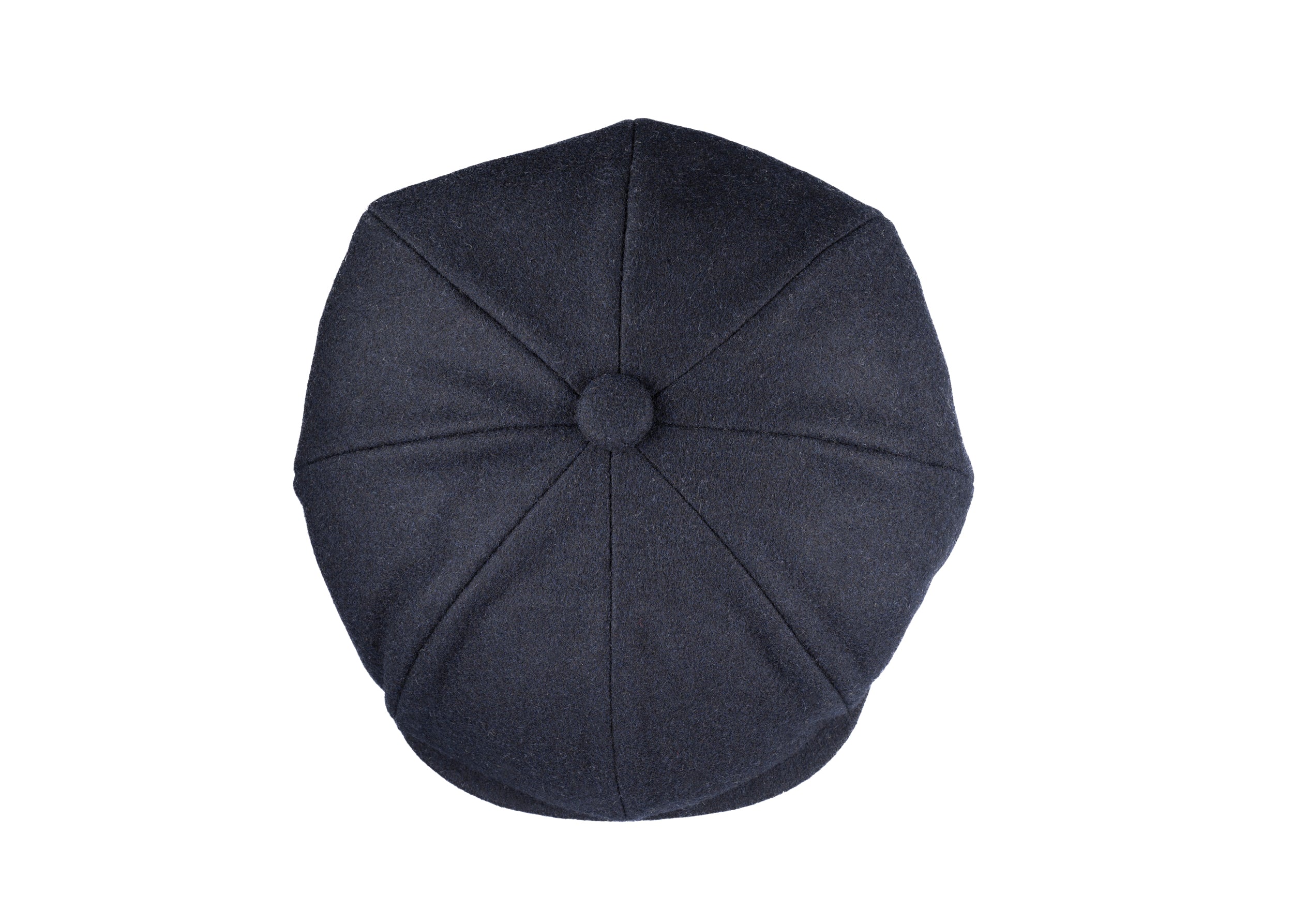 8 Piece Baker Boy Melton Wool Flat Cap