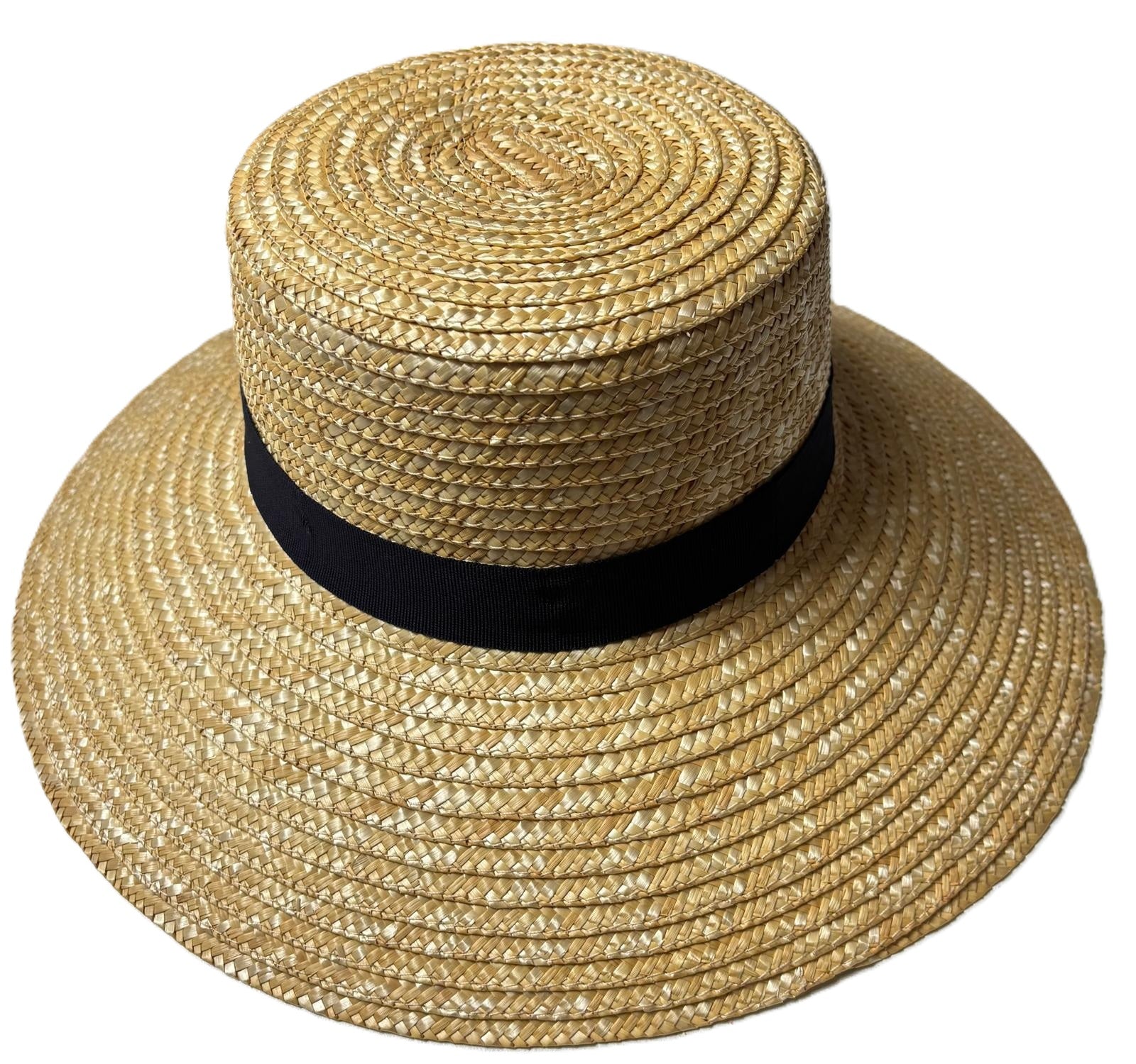 Wide Brim Straw Hat - Main Image