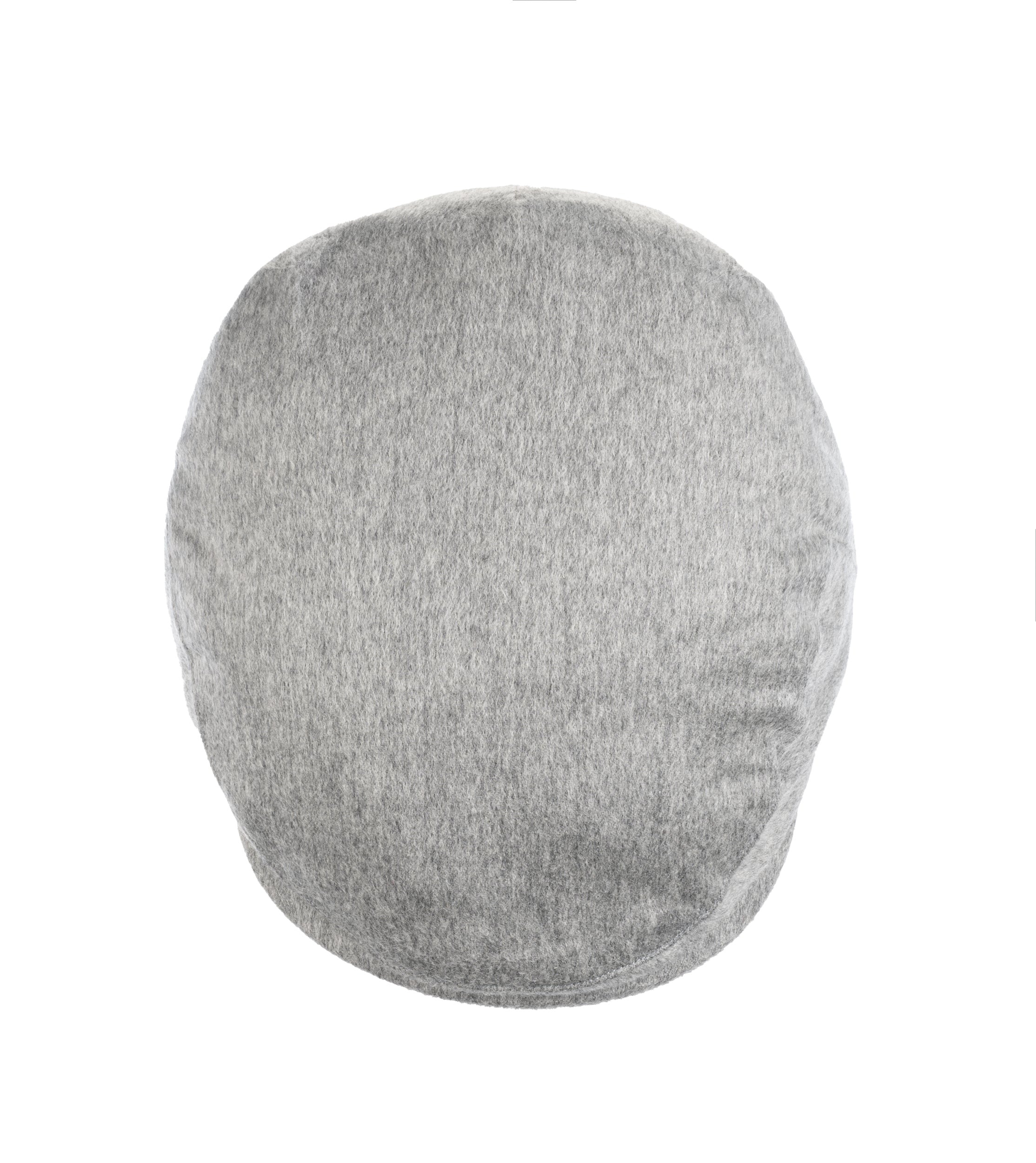 Christys' x Johnstons of Elgin Cashmere Made in England Balmoral Cap in Light Grey