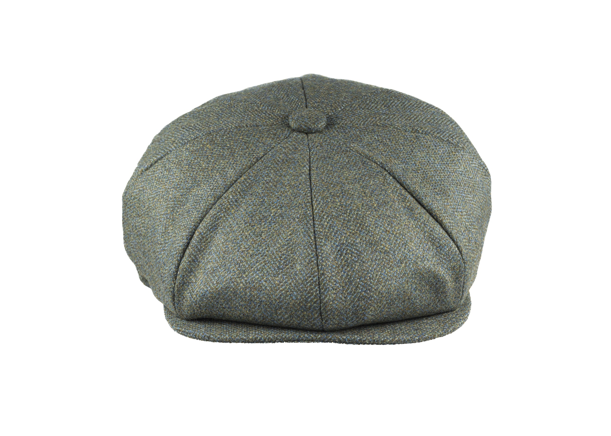 Lovat Mill Teviot Tweed Made in England 8 Piece Cap