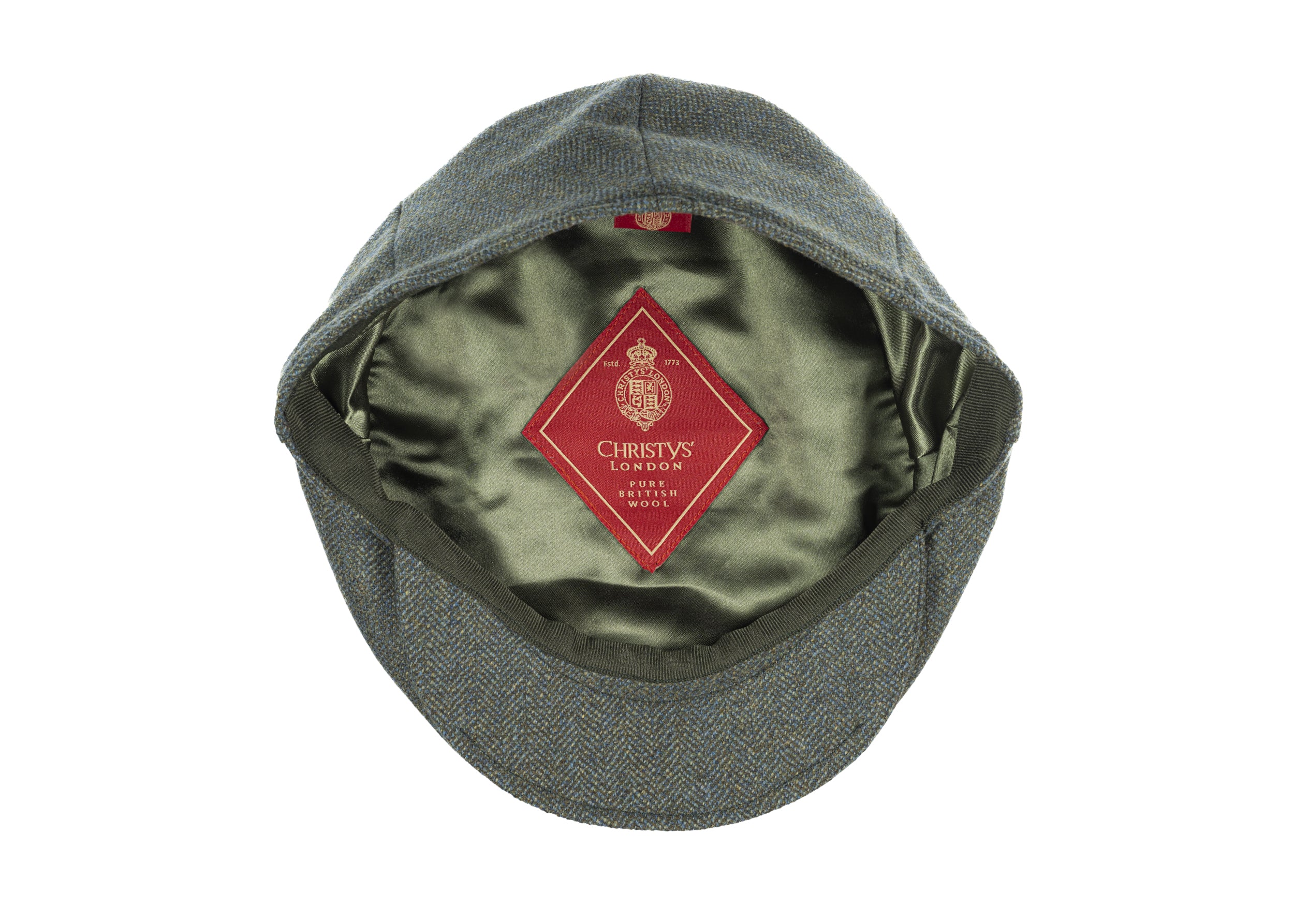 Lovat Mill Teviot Tweed Made in England Balmoral Cap