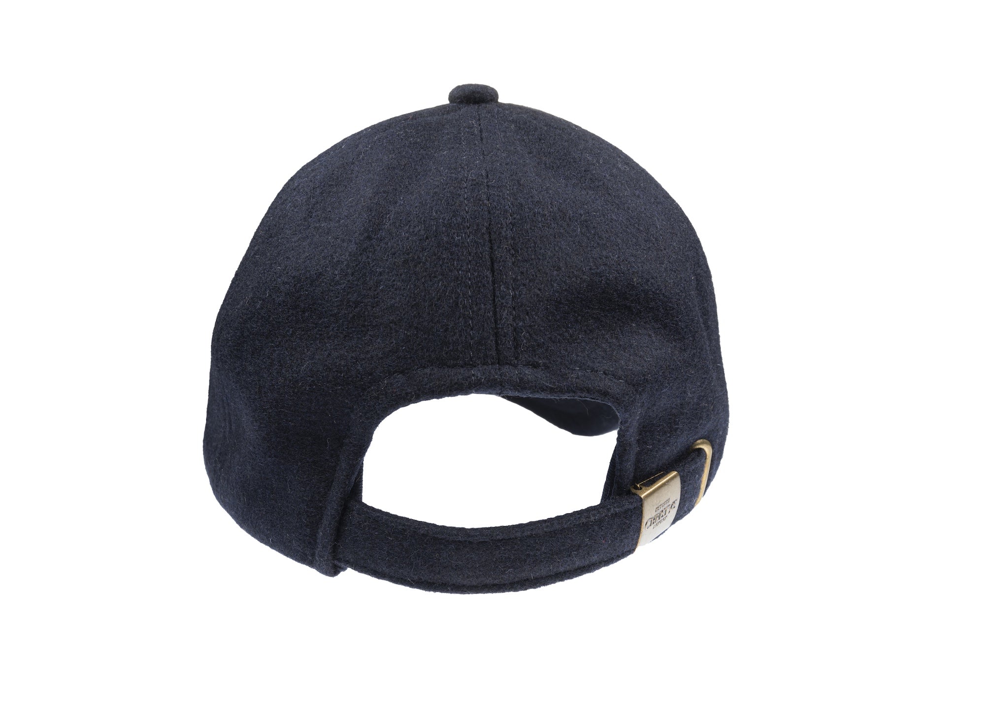 Baseball Melton cap in navy