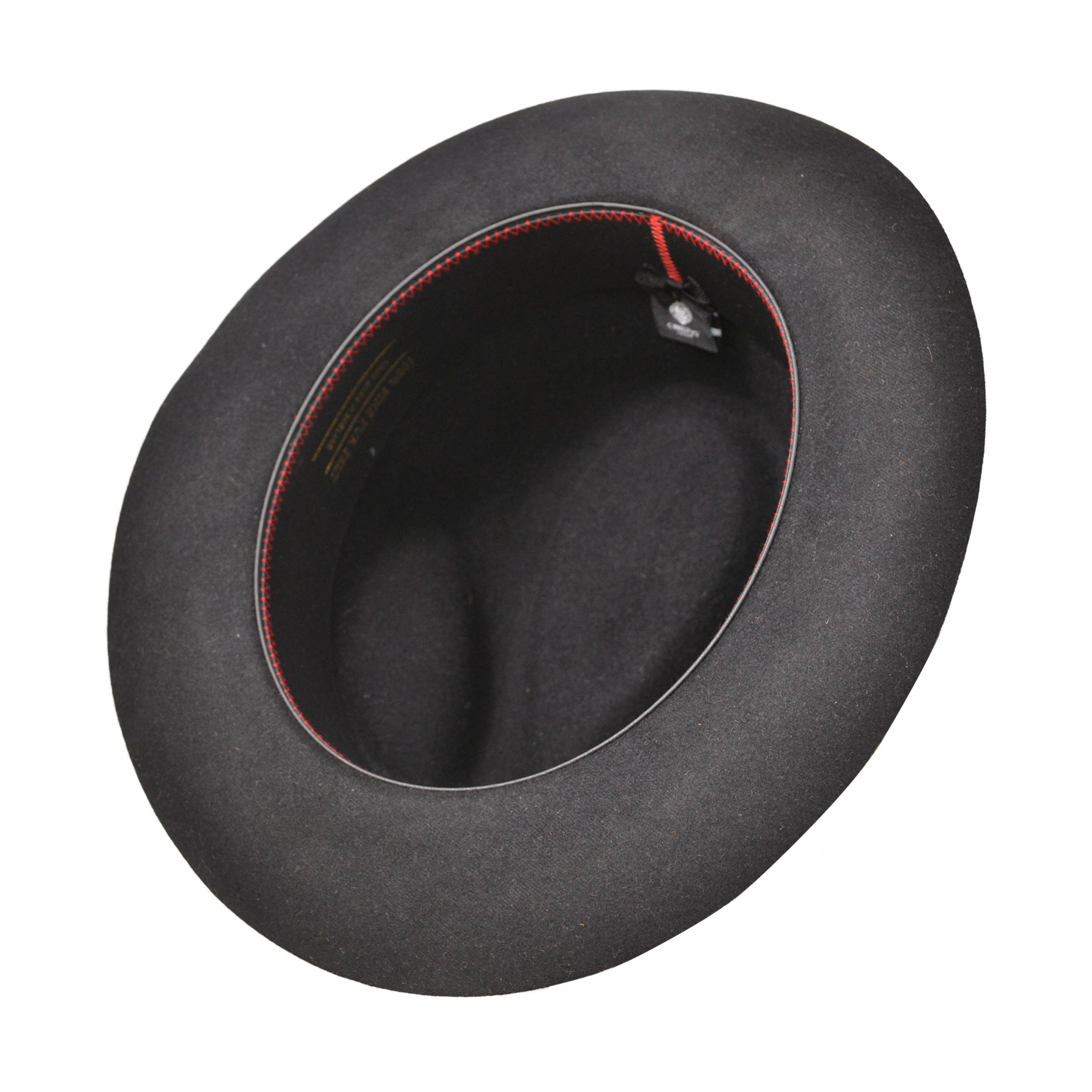 Fur Felt Trilby in Black