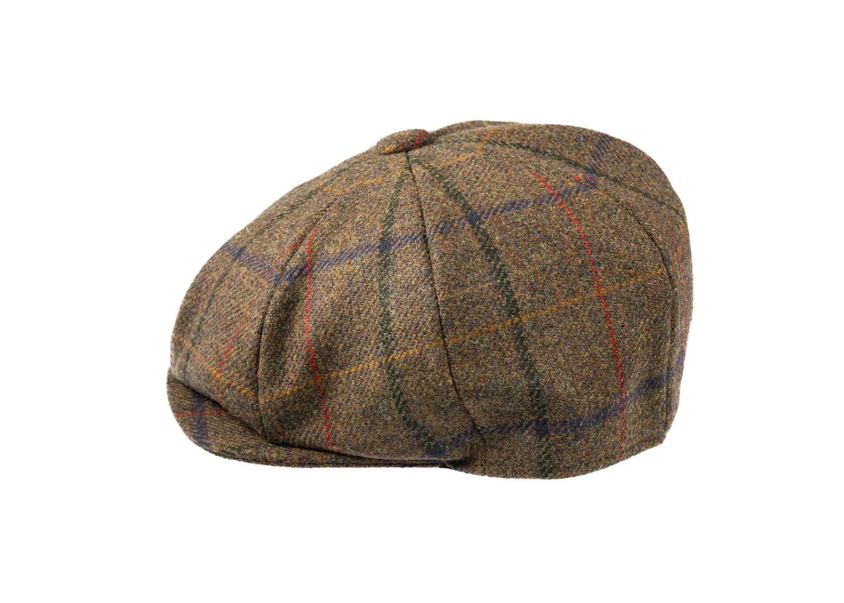 8 Piece Baker Boy  Tweed Cap in Z507