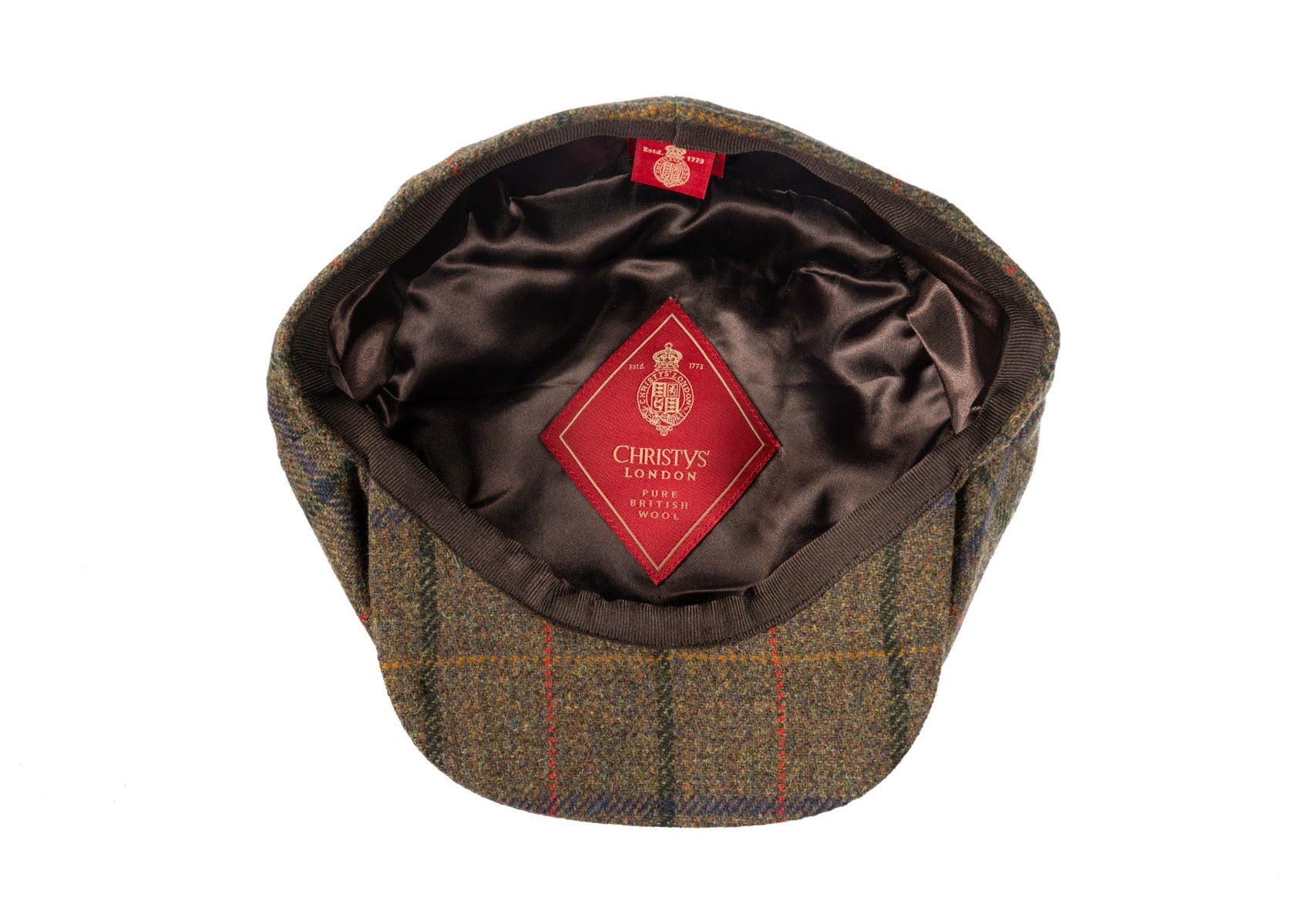 8 Piece Baker Boy  Tweed Cap in Z507