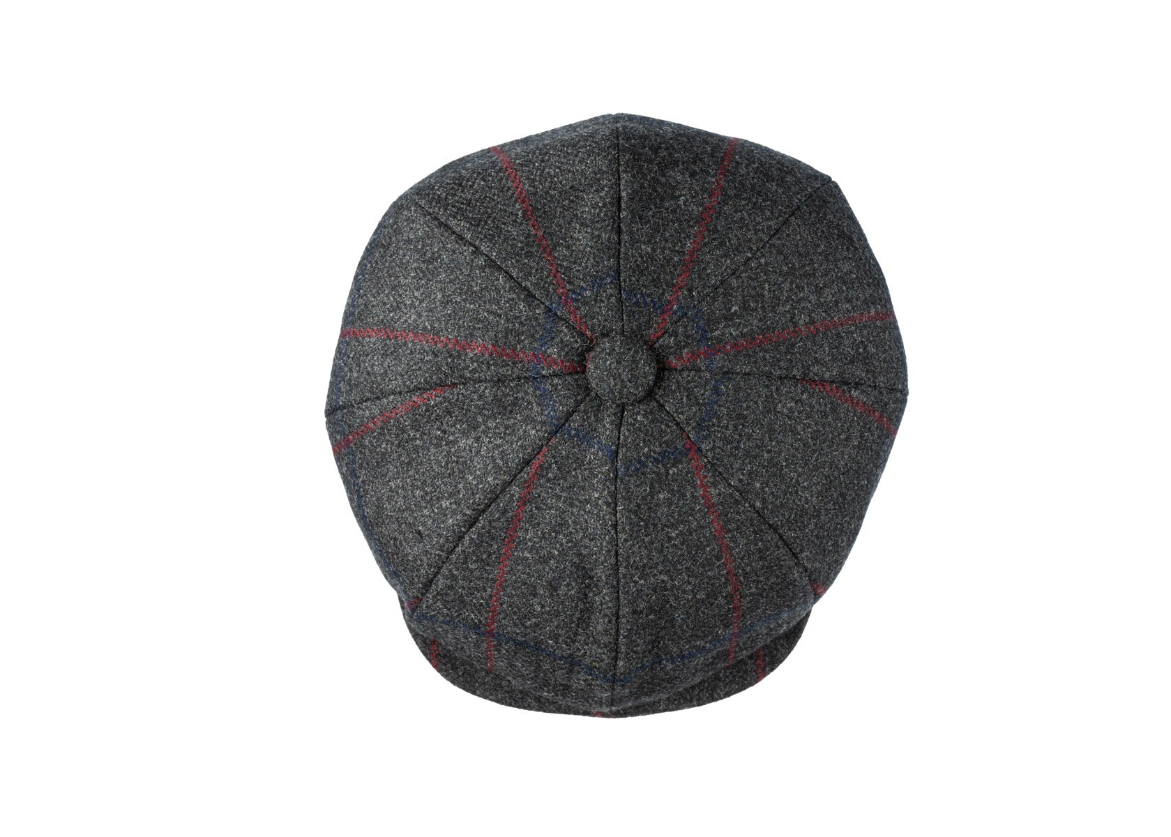 8 Piece Baker Boy Tweed Cap in Z538