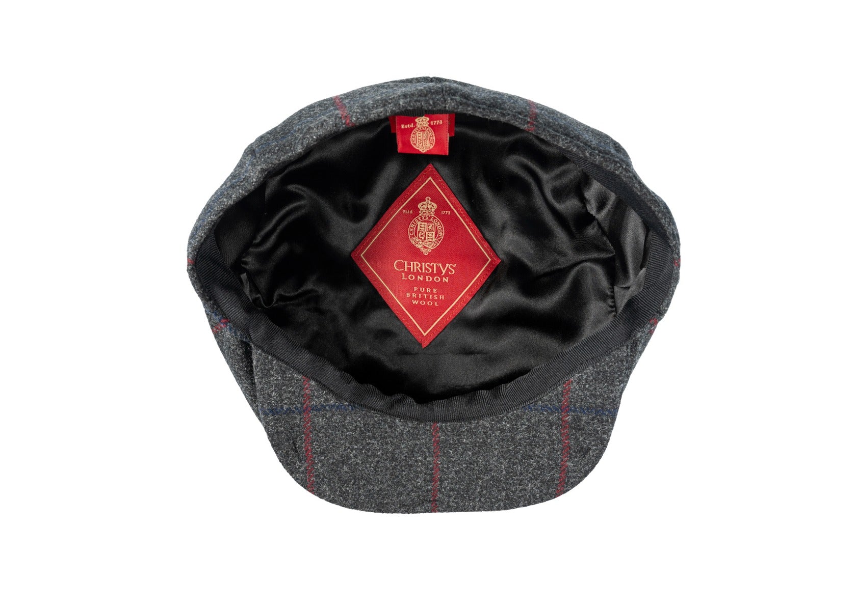 8 Piece Baker Boy Tweed Cap in Z538