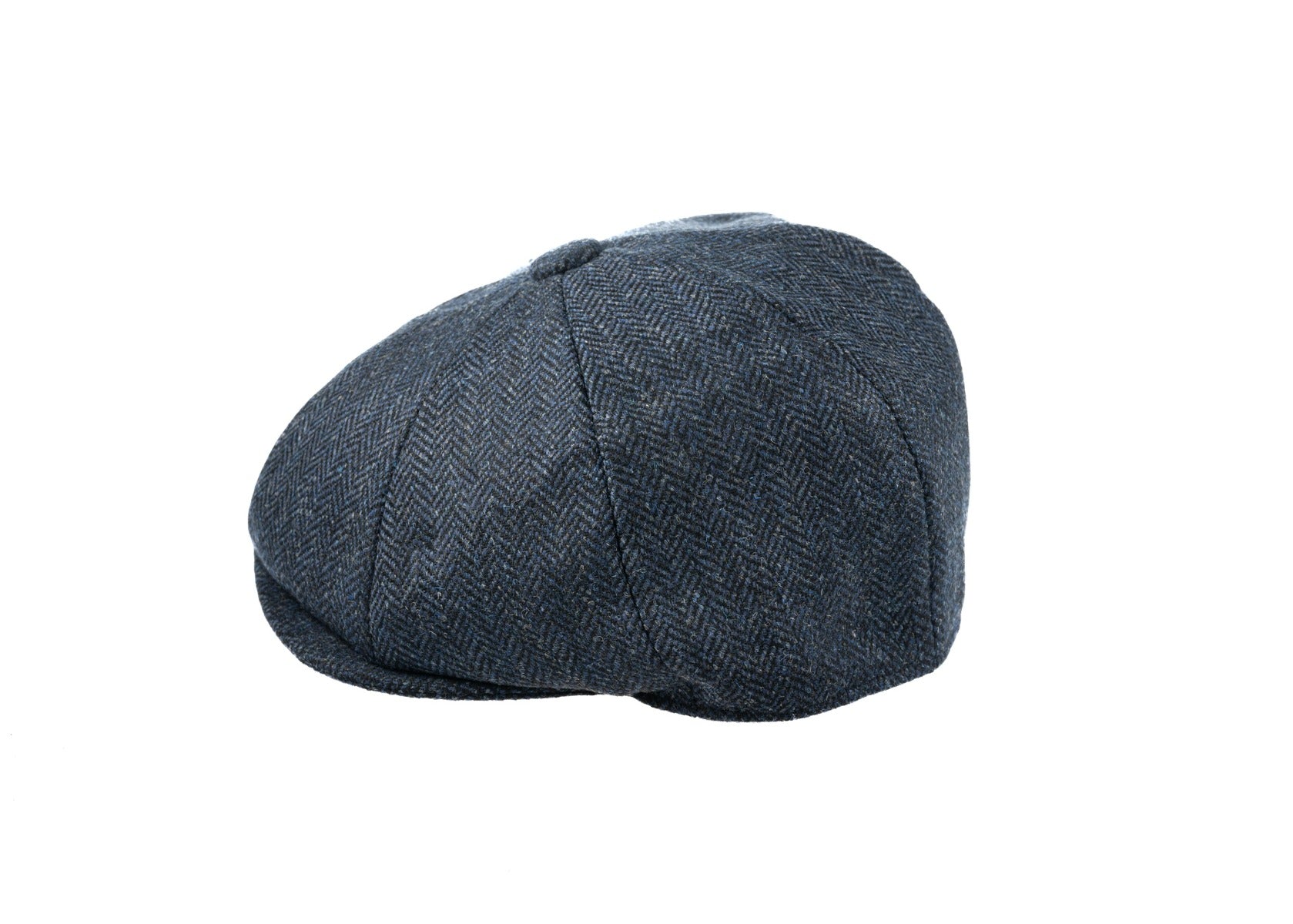 8 Piece Baker Boy Tweed Cap in Z539