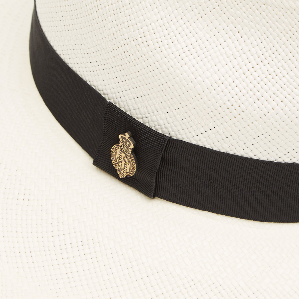 Jessica Wide Brim Panama Hat - With Black Band