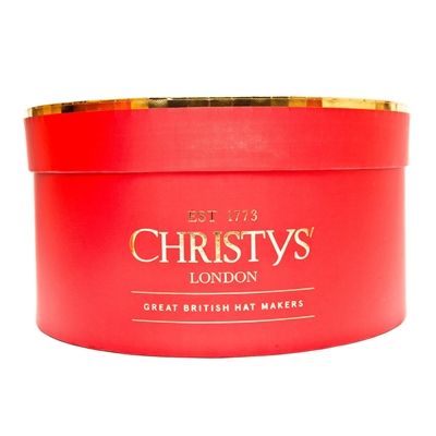 Christys Classic Standard Red Hat Box