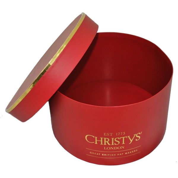 Christys Classic Standard Red Hat Box