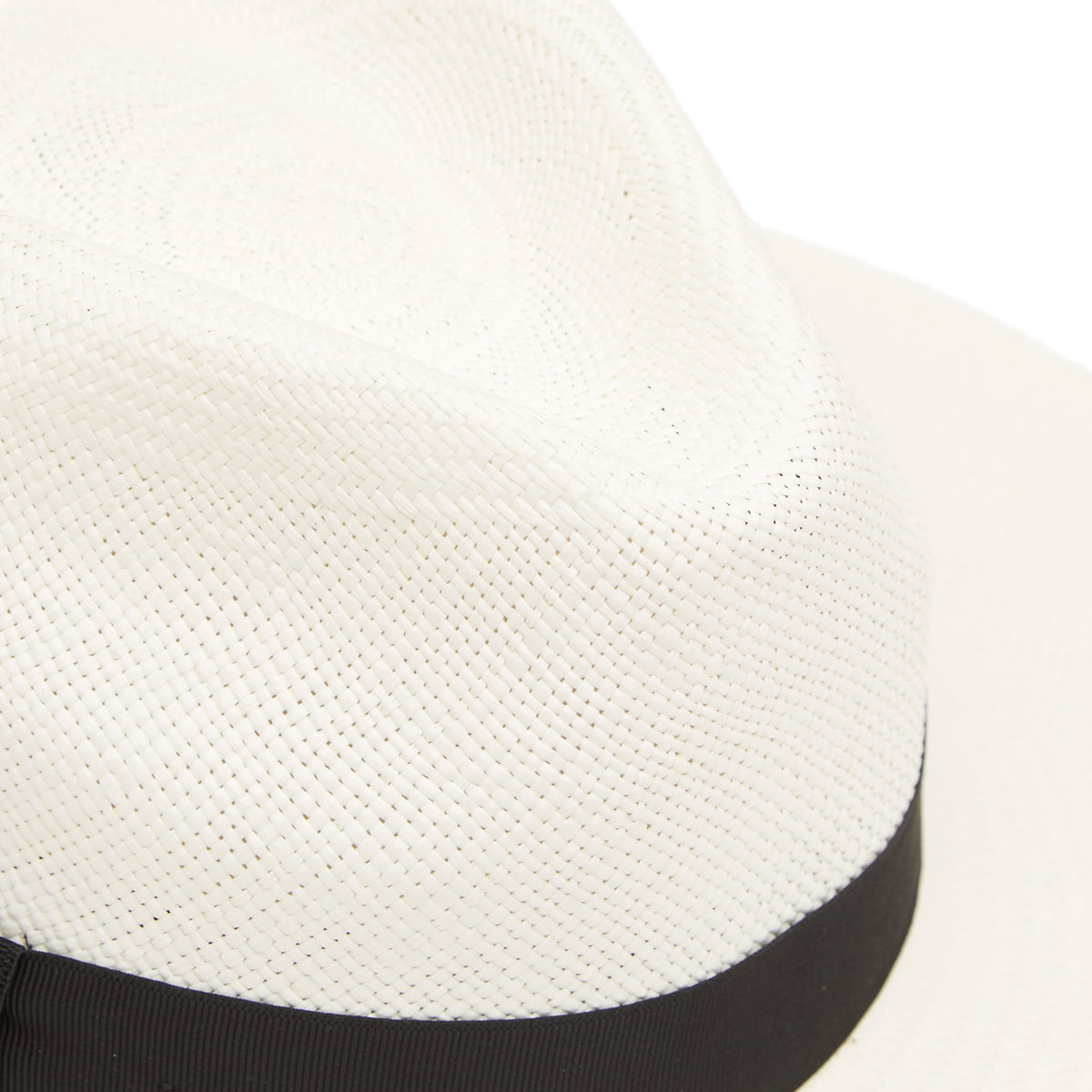 Jessica Wide Brim Panama Hat - With Black Band