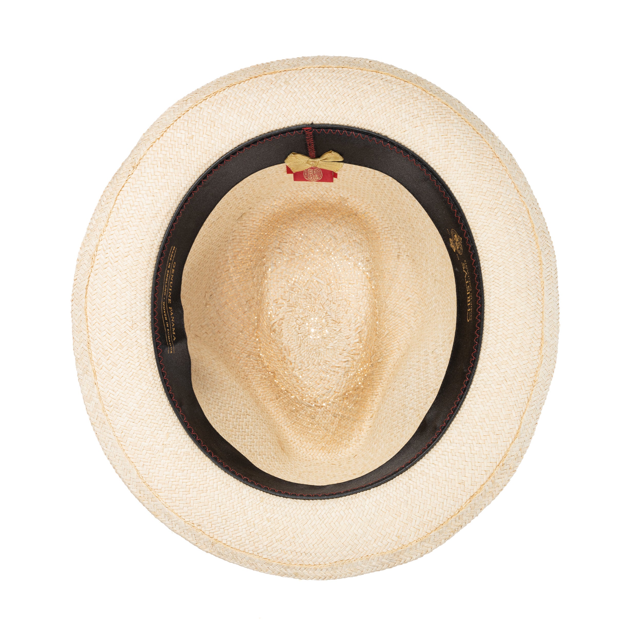 Narrow Brim Trilby Panama - Cream