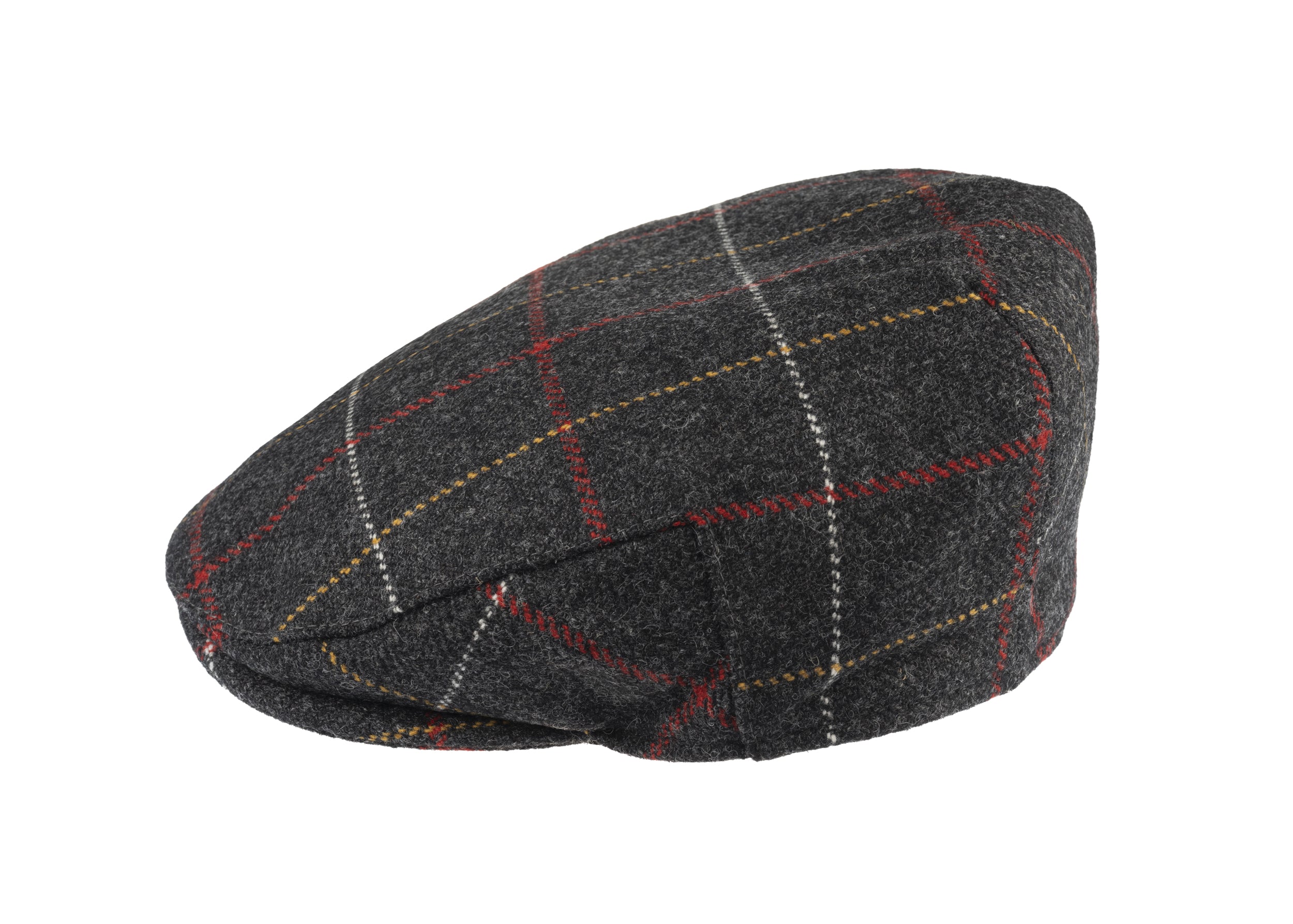 Balmoral flat cap in Christy tweed fabric