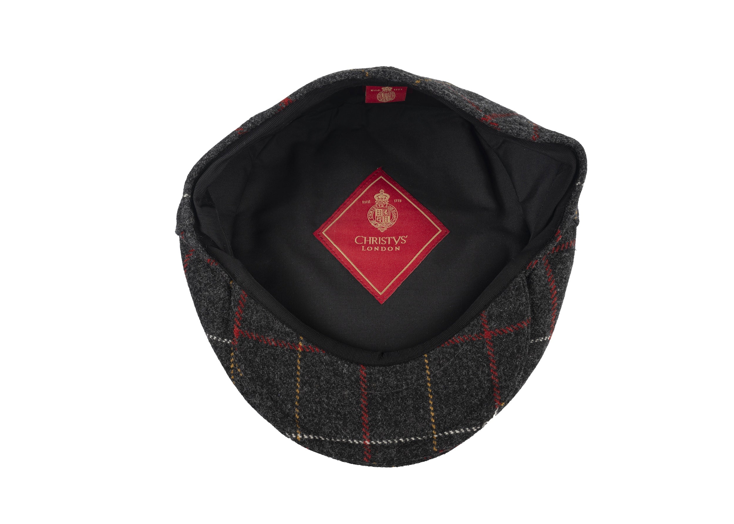 Balmoral flat cap in Christy tweed fabric