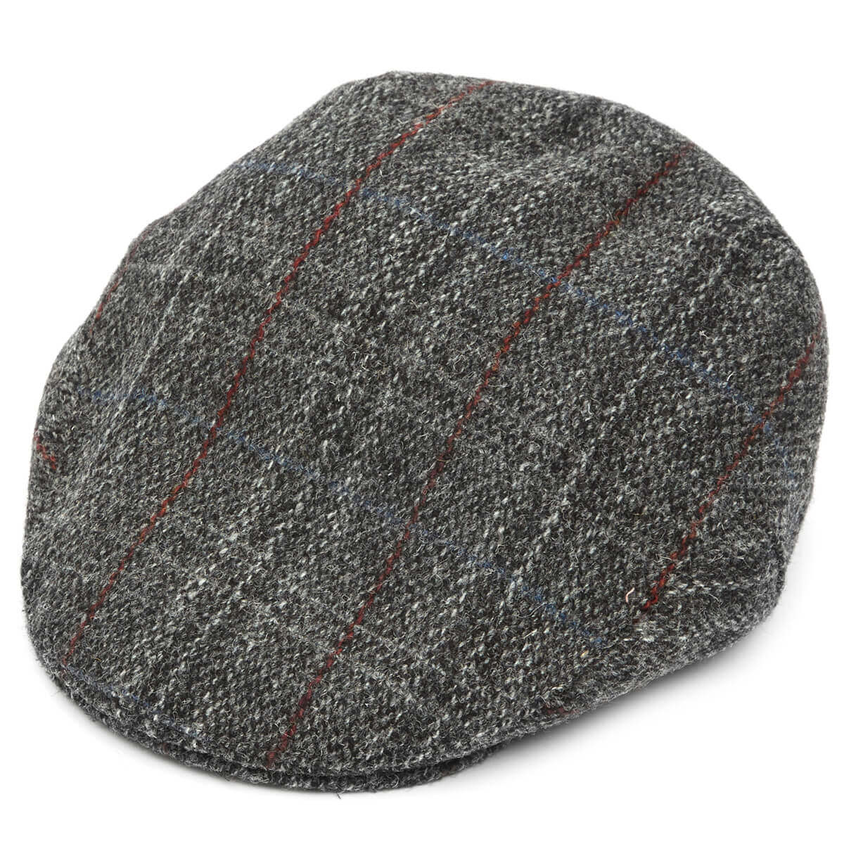 Harris Tweed Balmoral Flat Cap in L002