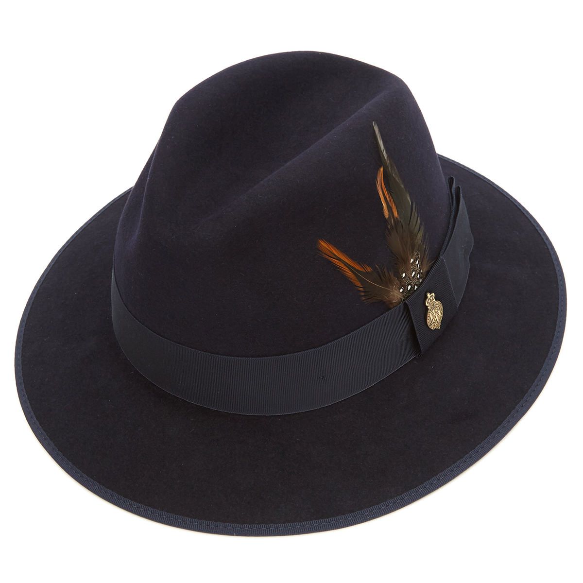 Farnham Down Brim Fur Felt Trilby Hat