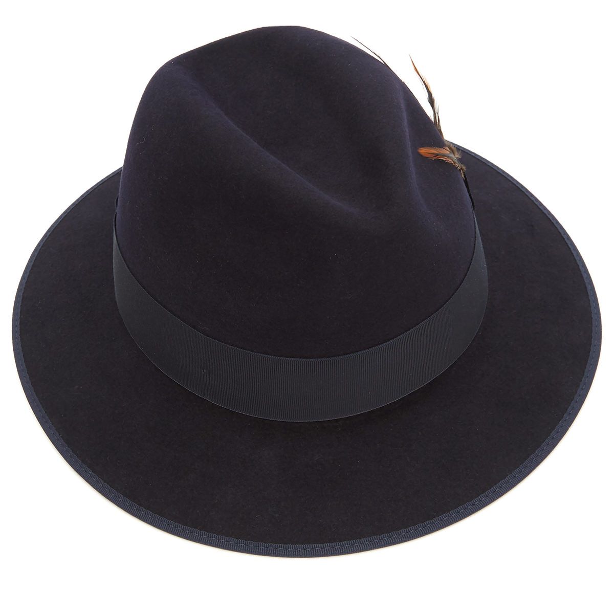 Farnham Down Brim Fur Felt Trilby Hat