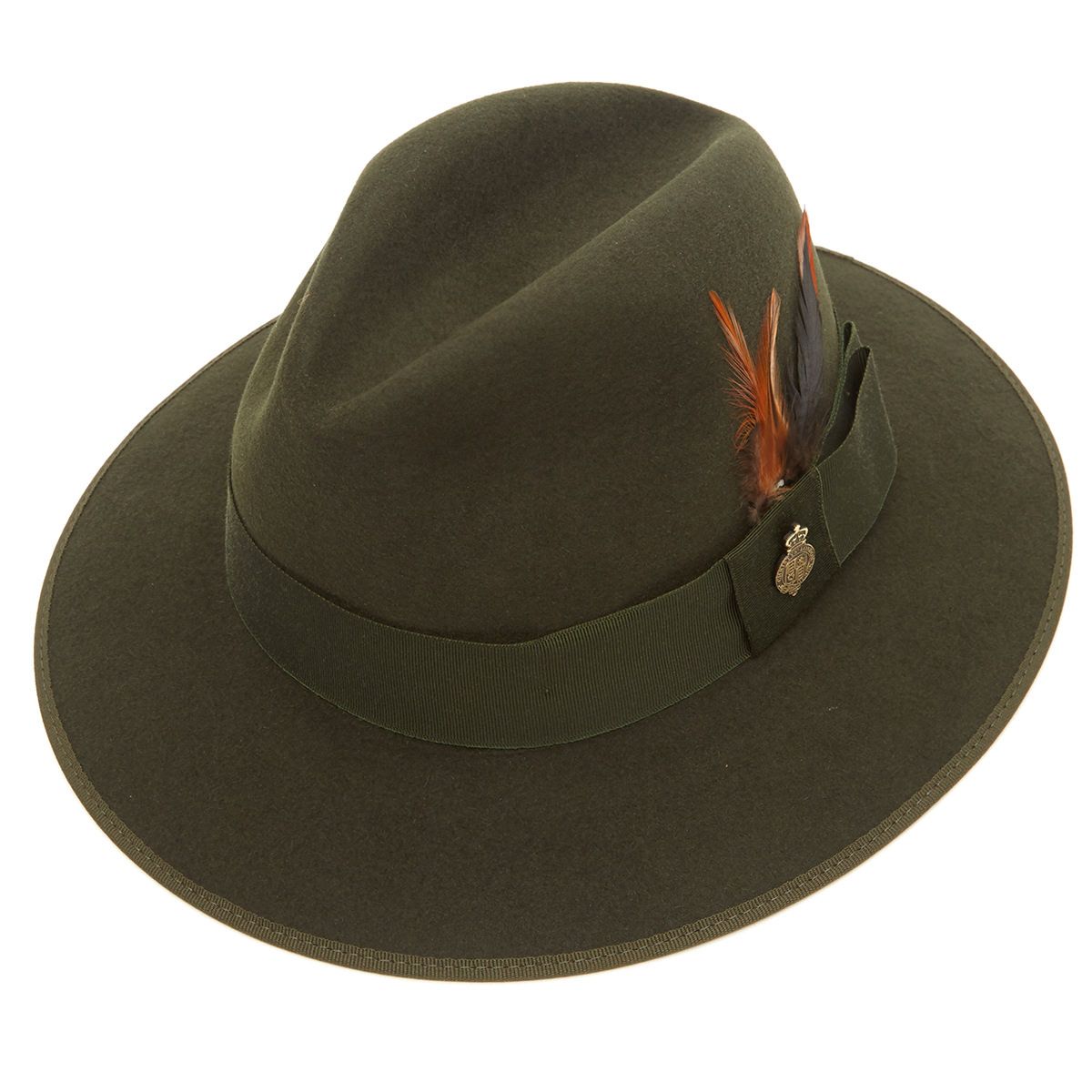 Farnham Down Brim Fur Felt Trilby Hat