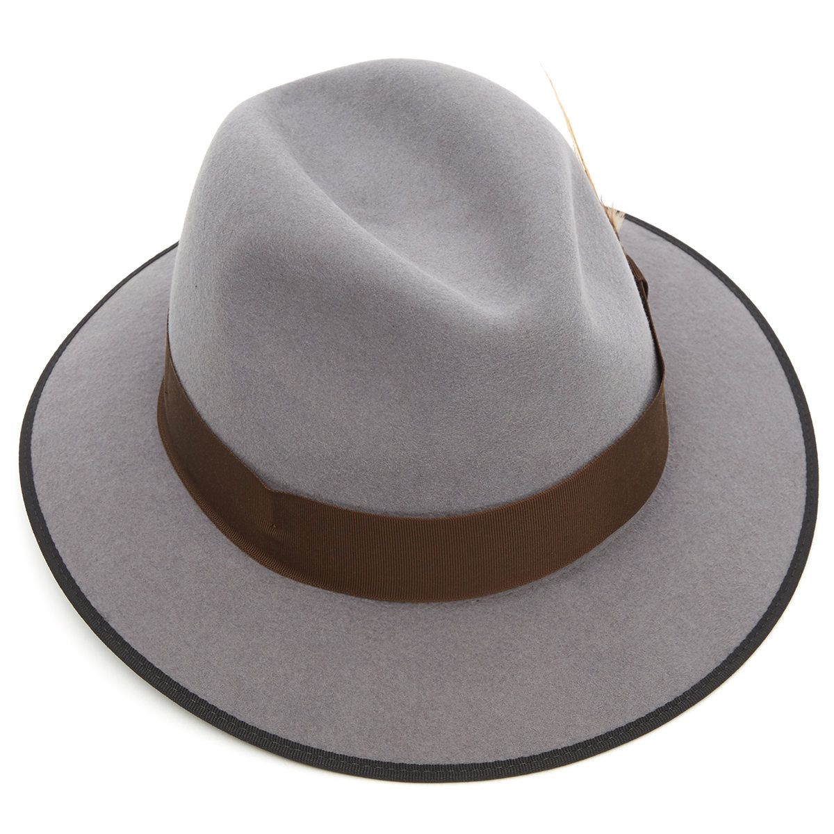 Farnham Down Brim Fur Felt Trilby Hat