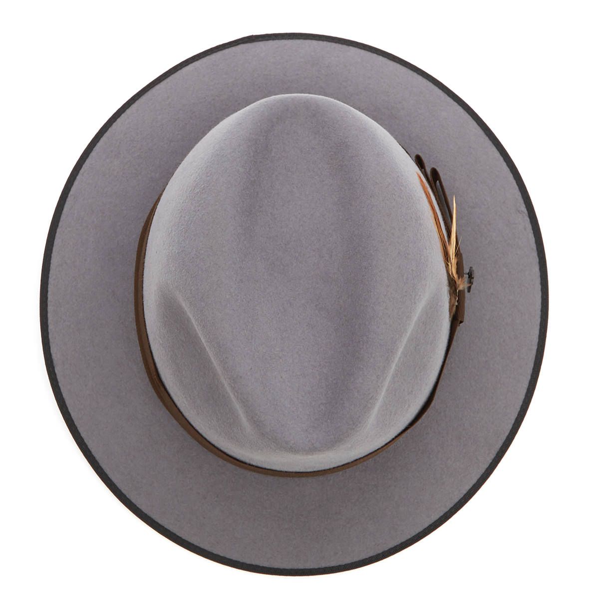 Farnham Down Brim Fur Felt Trilby Hat