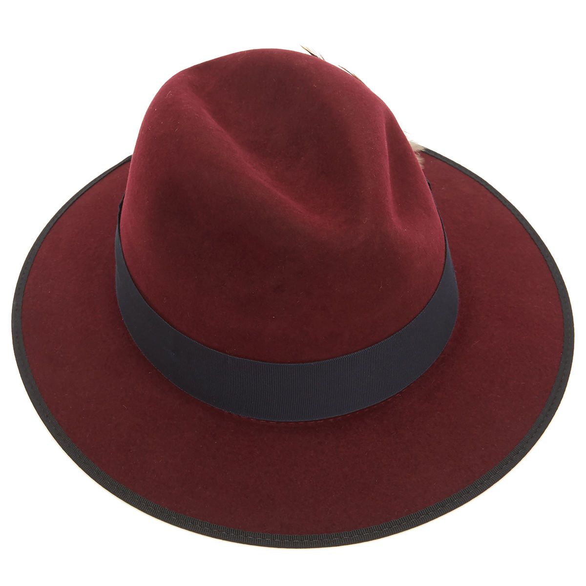 Farnham Down Brim Fur Felt Trilby Hat