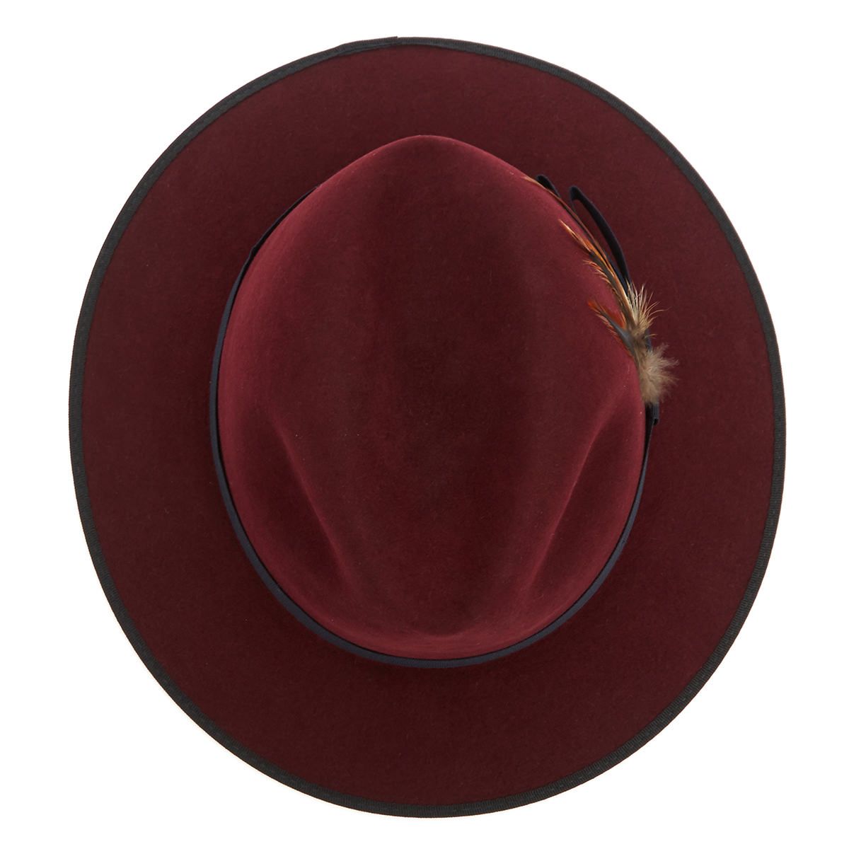 Farnham Down Brim Fur Felt Trilby Hat