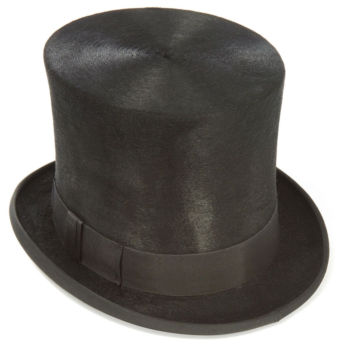 Luxury Black Fur Felt Melusine TALLER TOP HAT