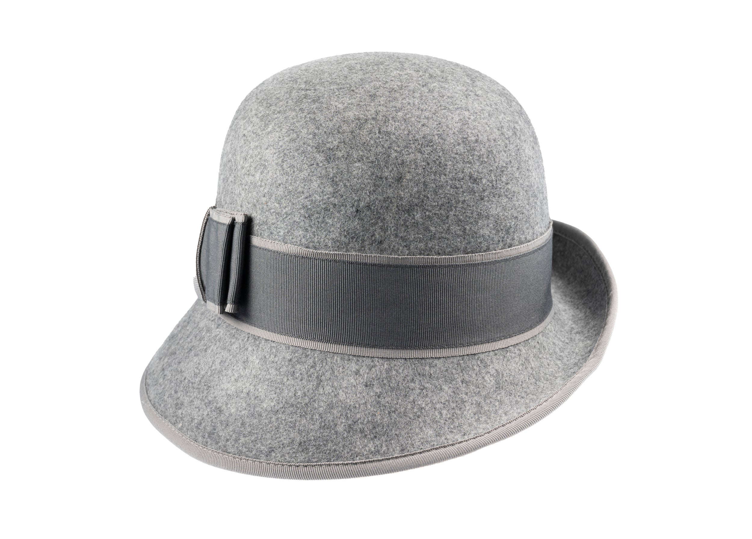 Susi Wide Brim Downton Cloche - One Size