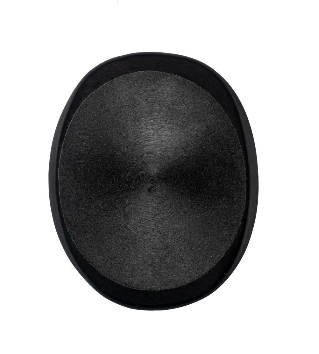 Luxury Black Fur Felt Melusine Top Hat