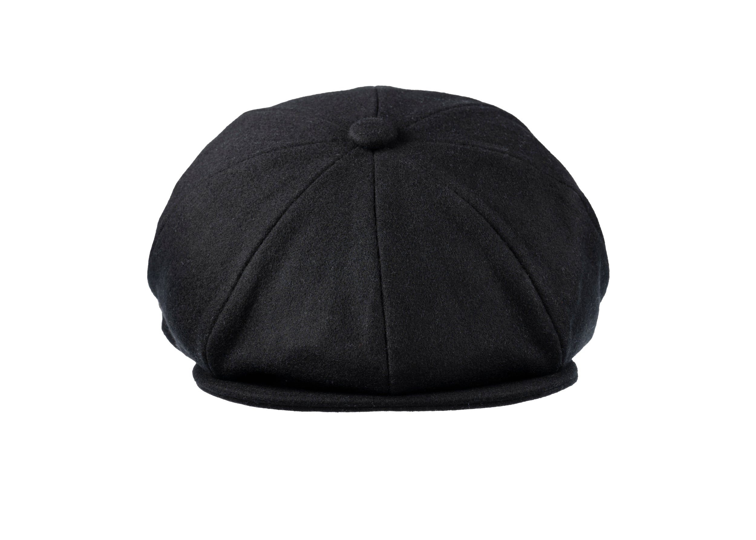 8 Piece Baker Boy Melton Wool Flat Cap