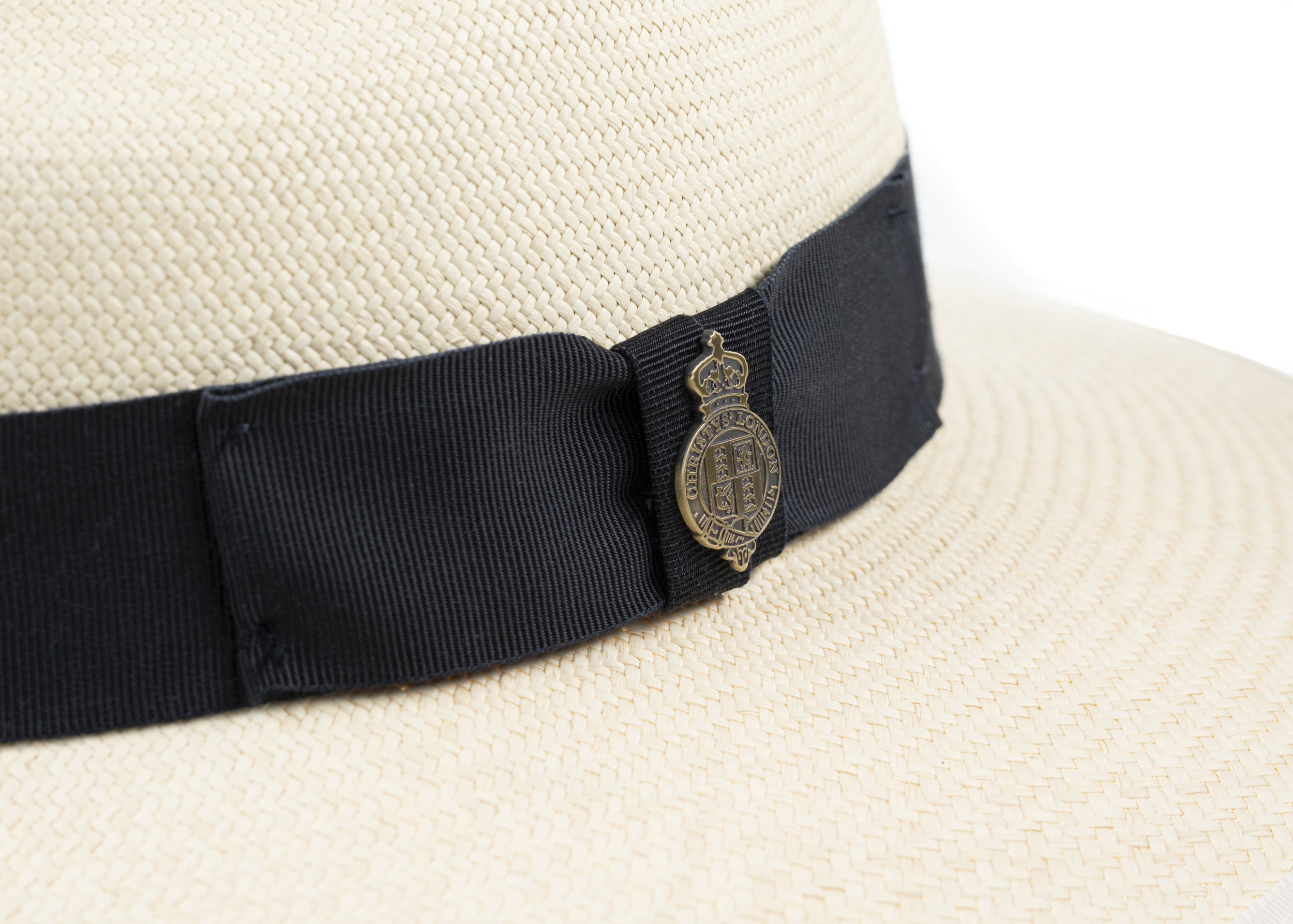 High Grade Down Brim Panama Semi-Bleached