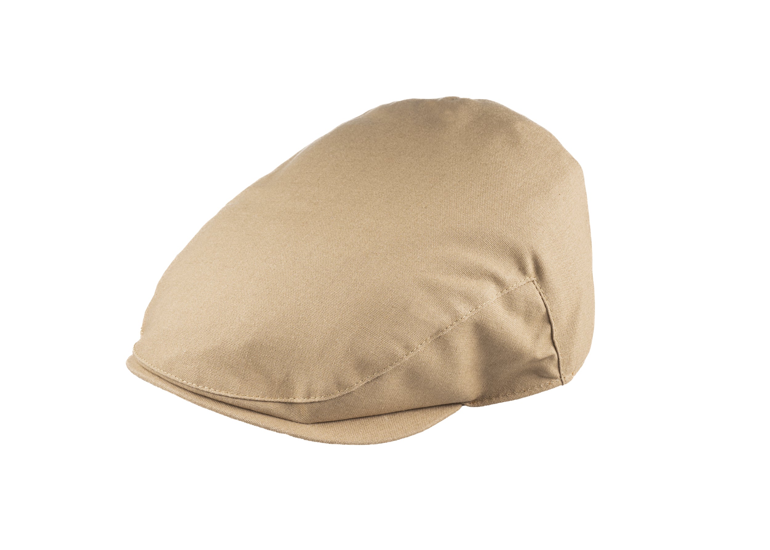 Balmoral Linen Blend Cap Mushroom