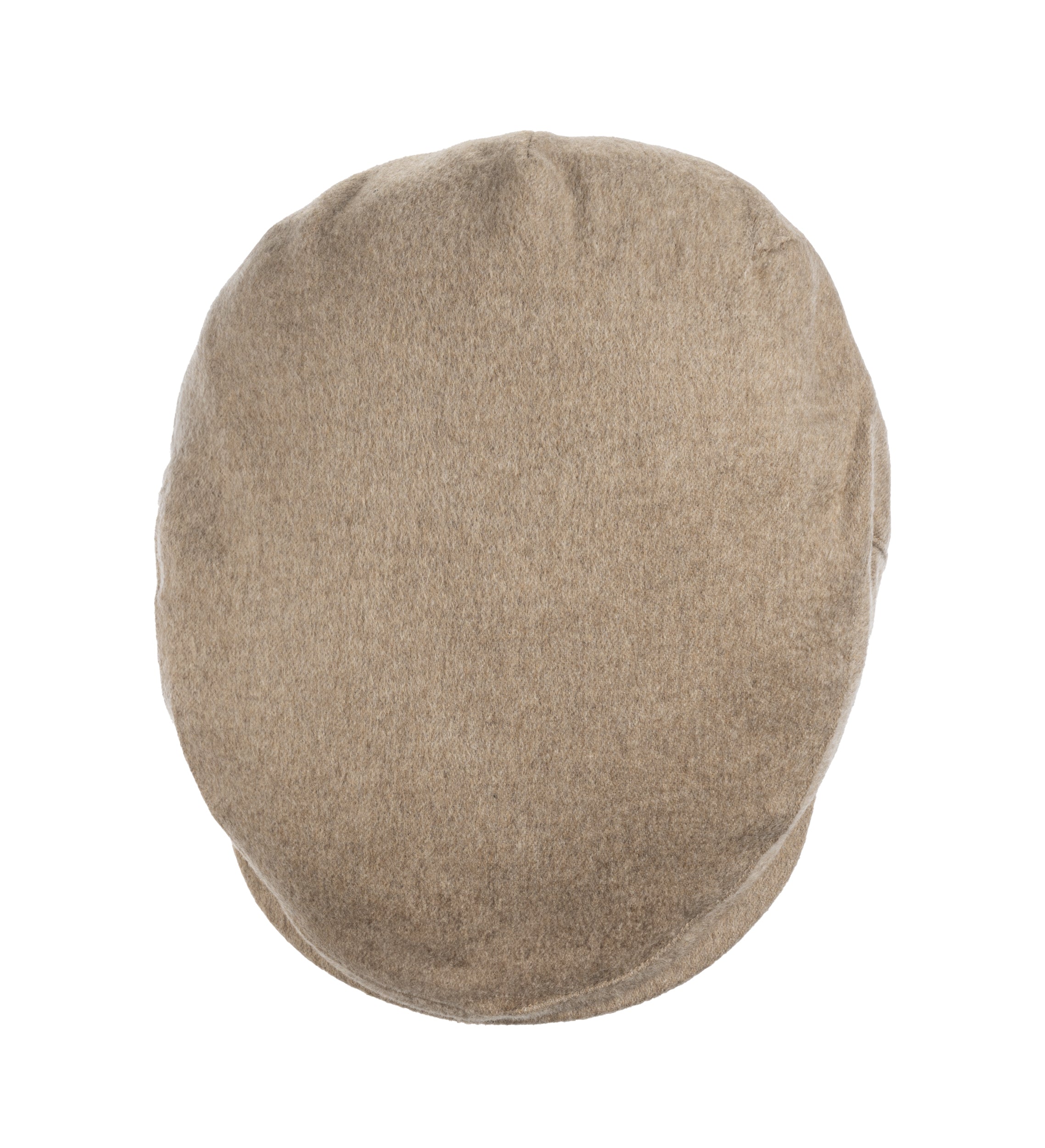 Christys' x Johnstons of Elgin Cashmere Made in England Balmoral Cap in Camel