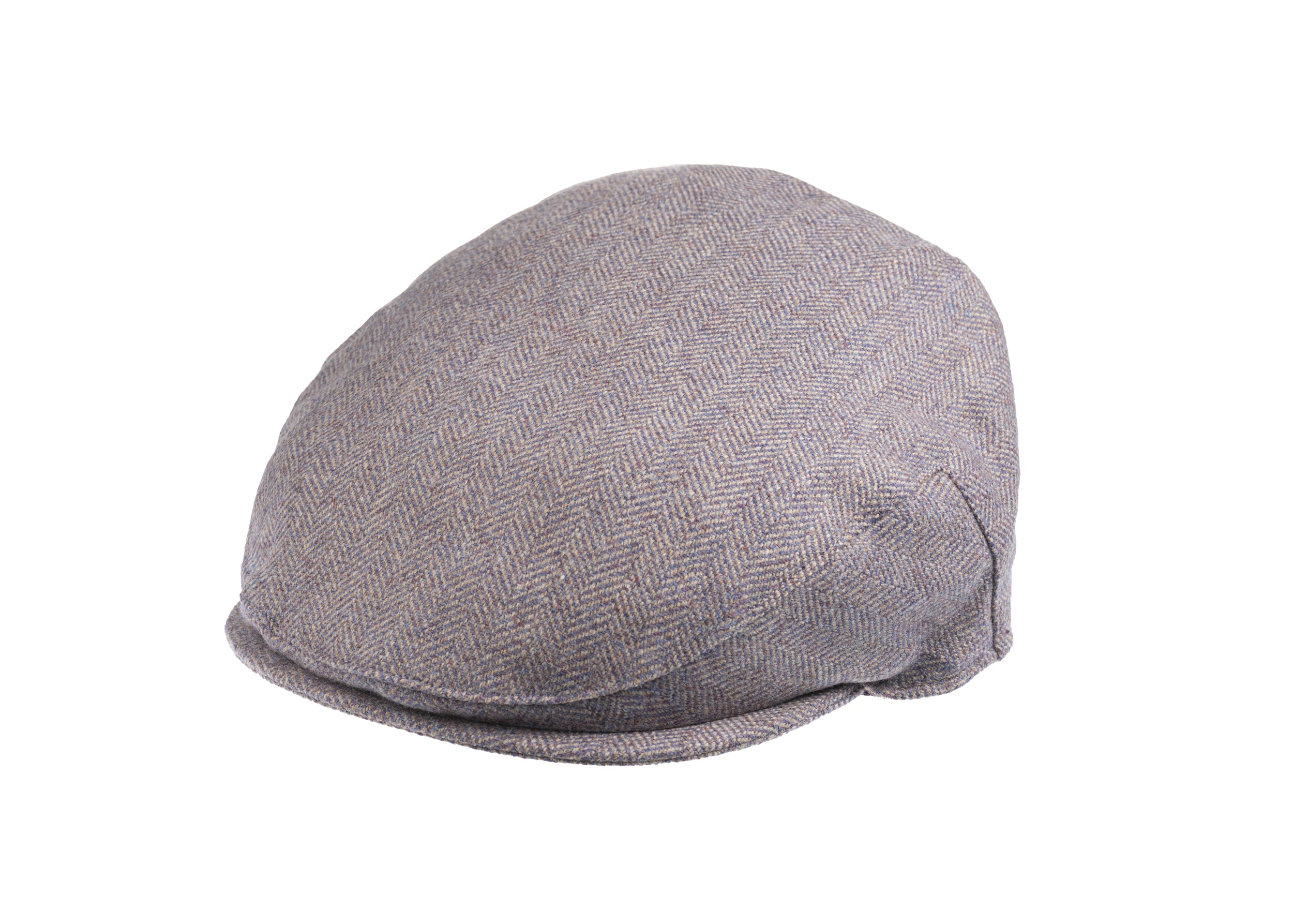 Lovat Mill Teviot Tweed Made in England Balmoral Cap in Heather