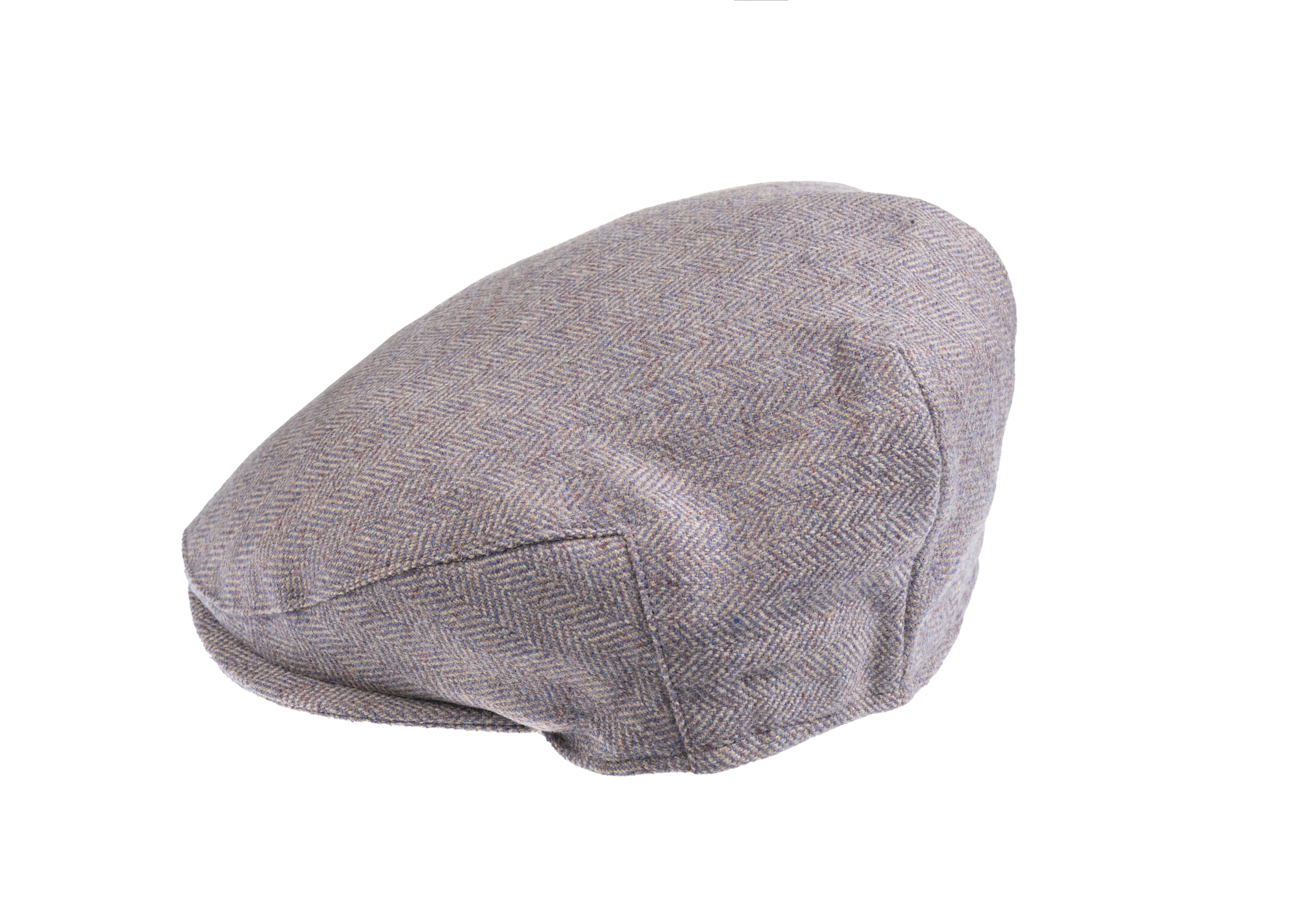 Lovat Mill Teviot Tweed Made in England Balmoral Cap in Heather
