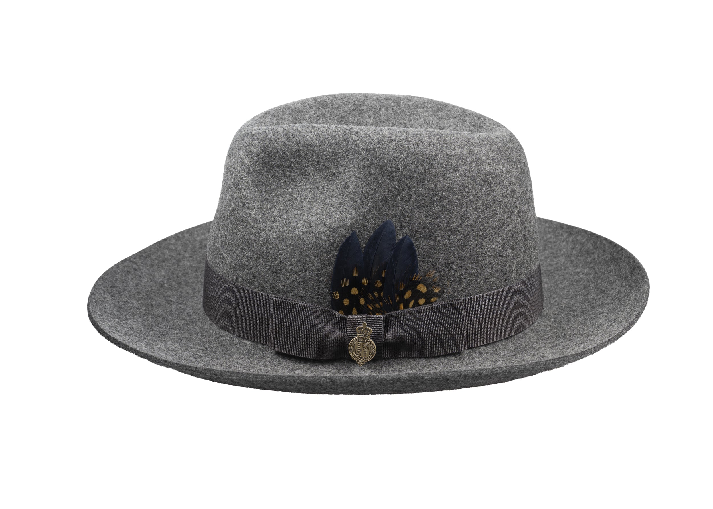 Grey Mix Exclusive Grosvenor wool hat