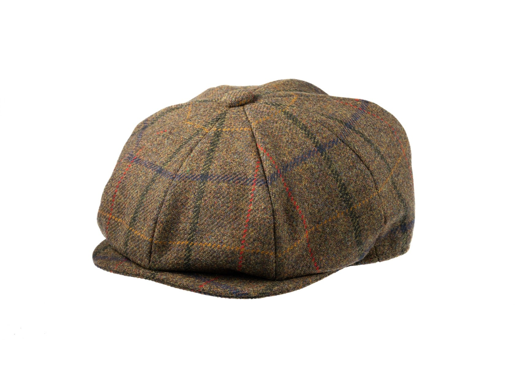 8 Piece Baker Boy  Tweed Cap in Z507