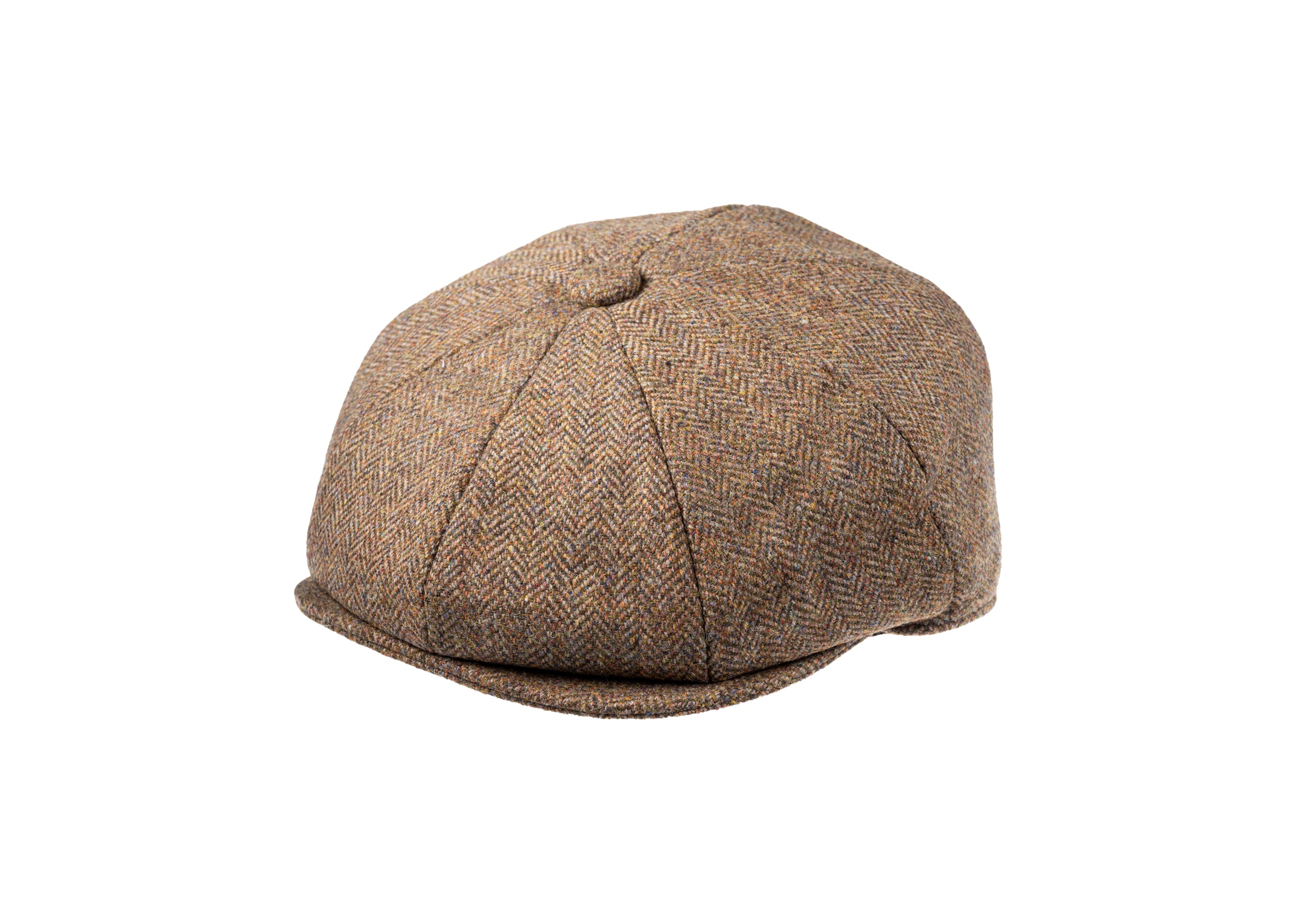 8 Piece Baker Boy  Tweed Cap in Z524