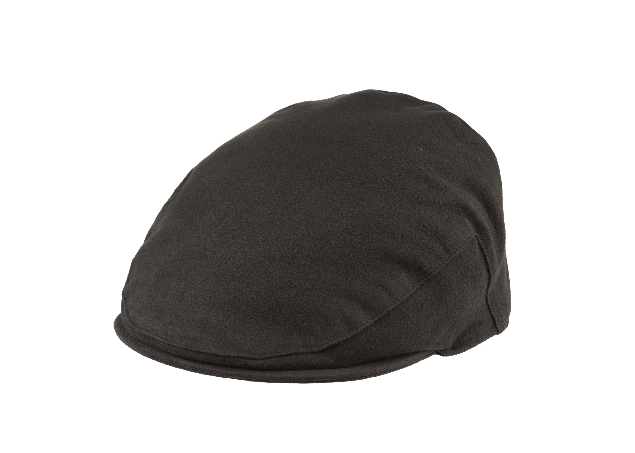 Balmoral moleskin cotton cap in Brown