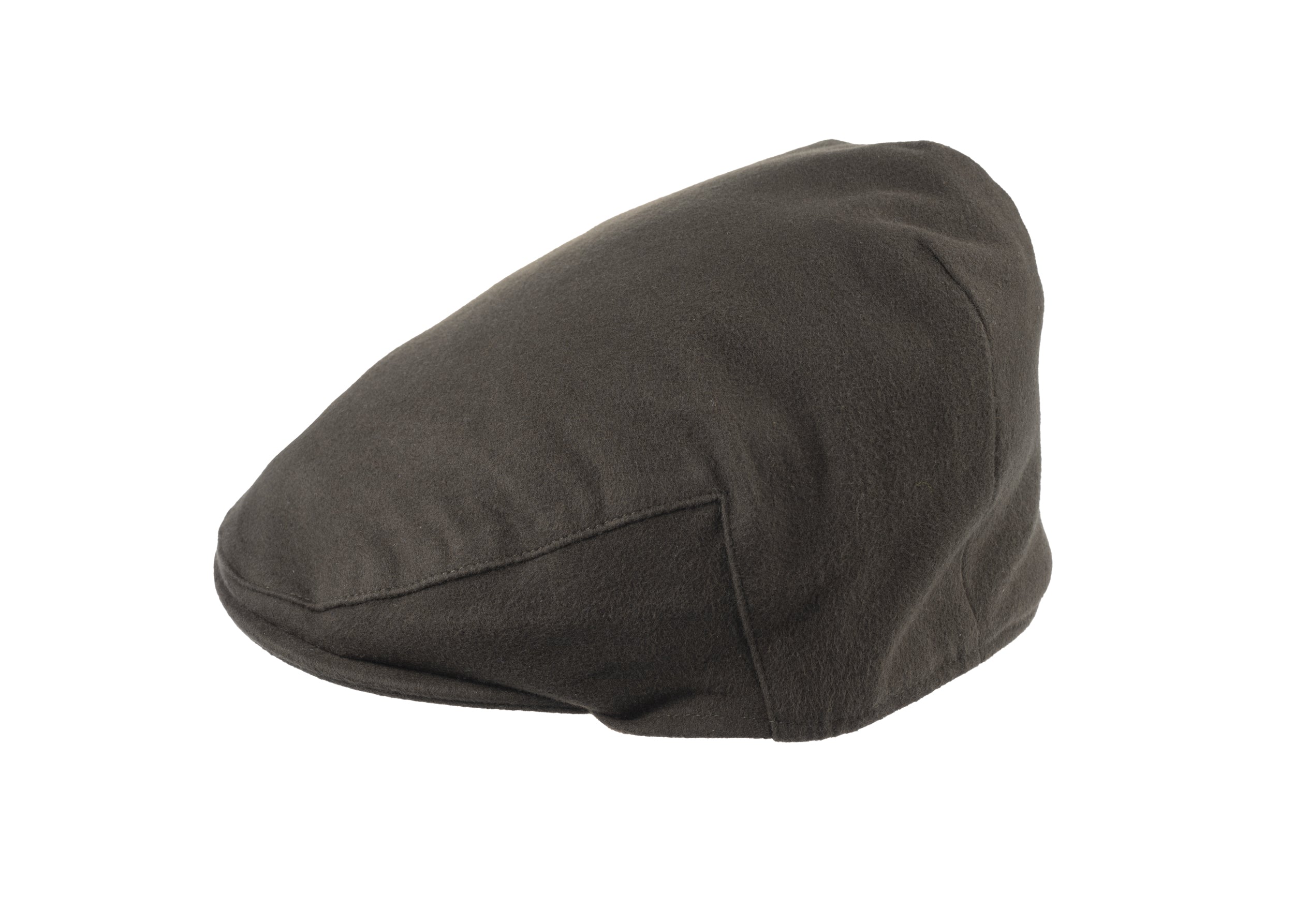 Balmoral moleskin cotton cap in Brown