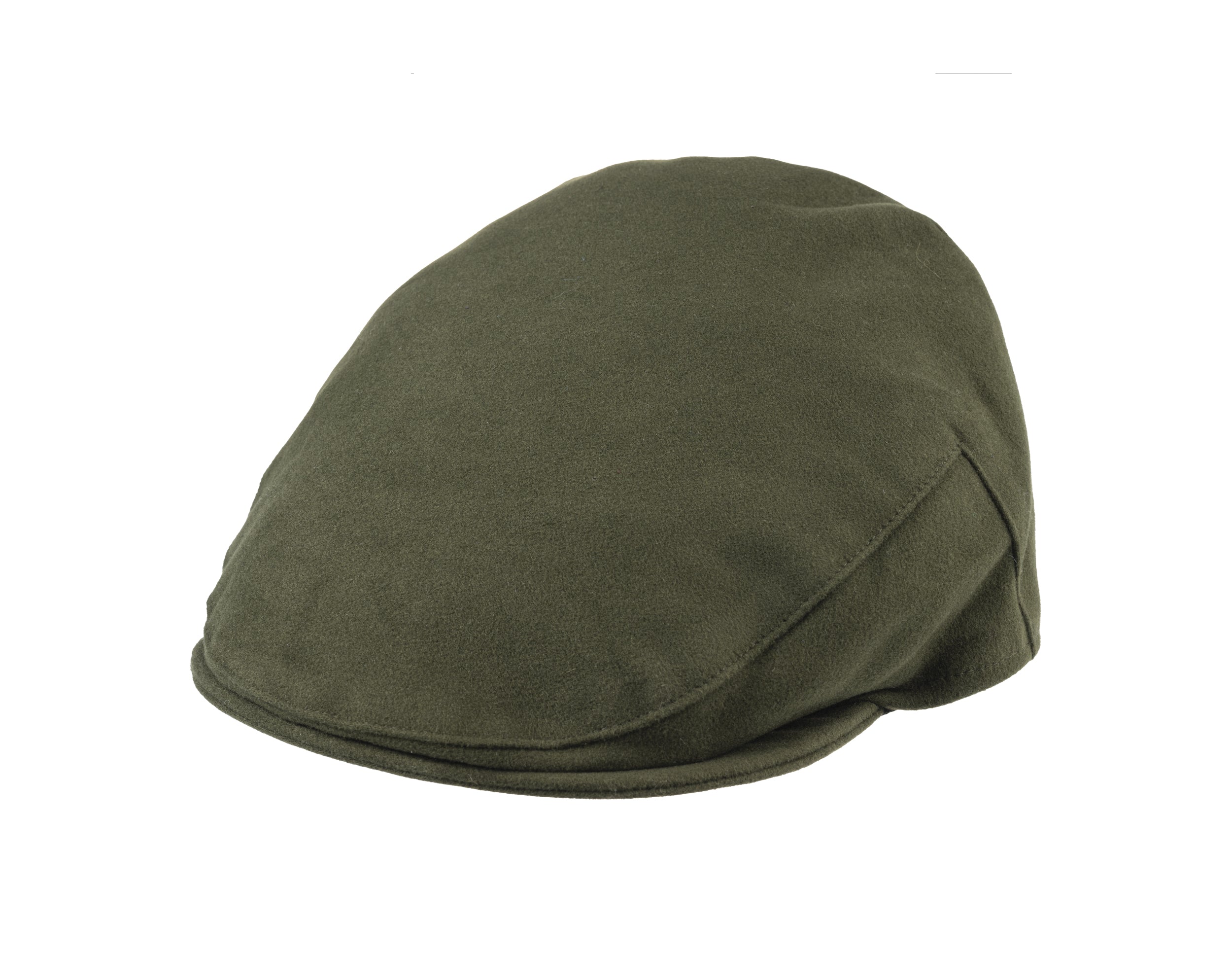 Balmoral moleskin cotton cap in Green