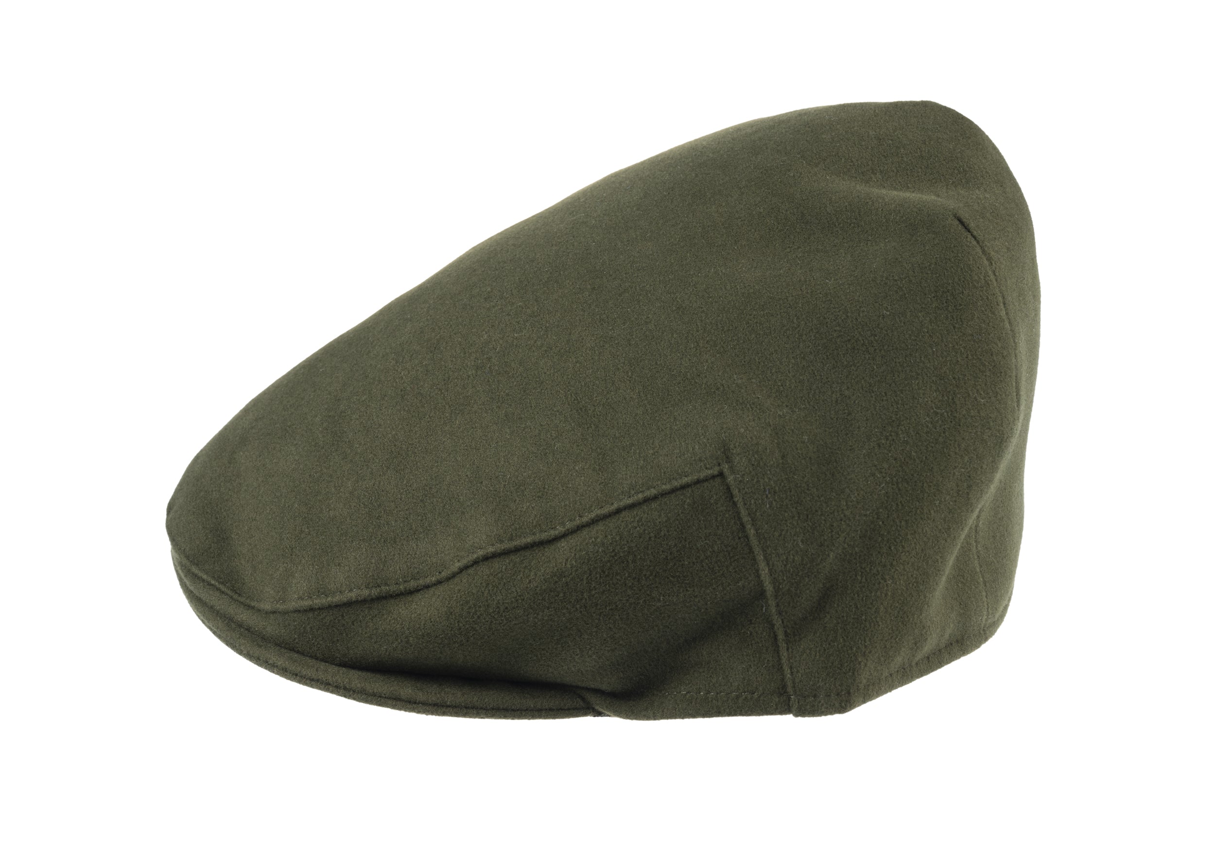 Balmoral moleskin cotton cap in Green