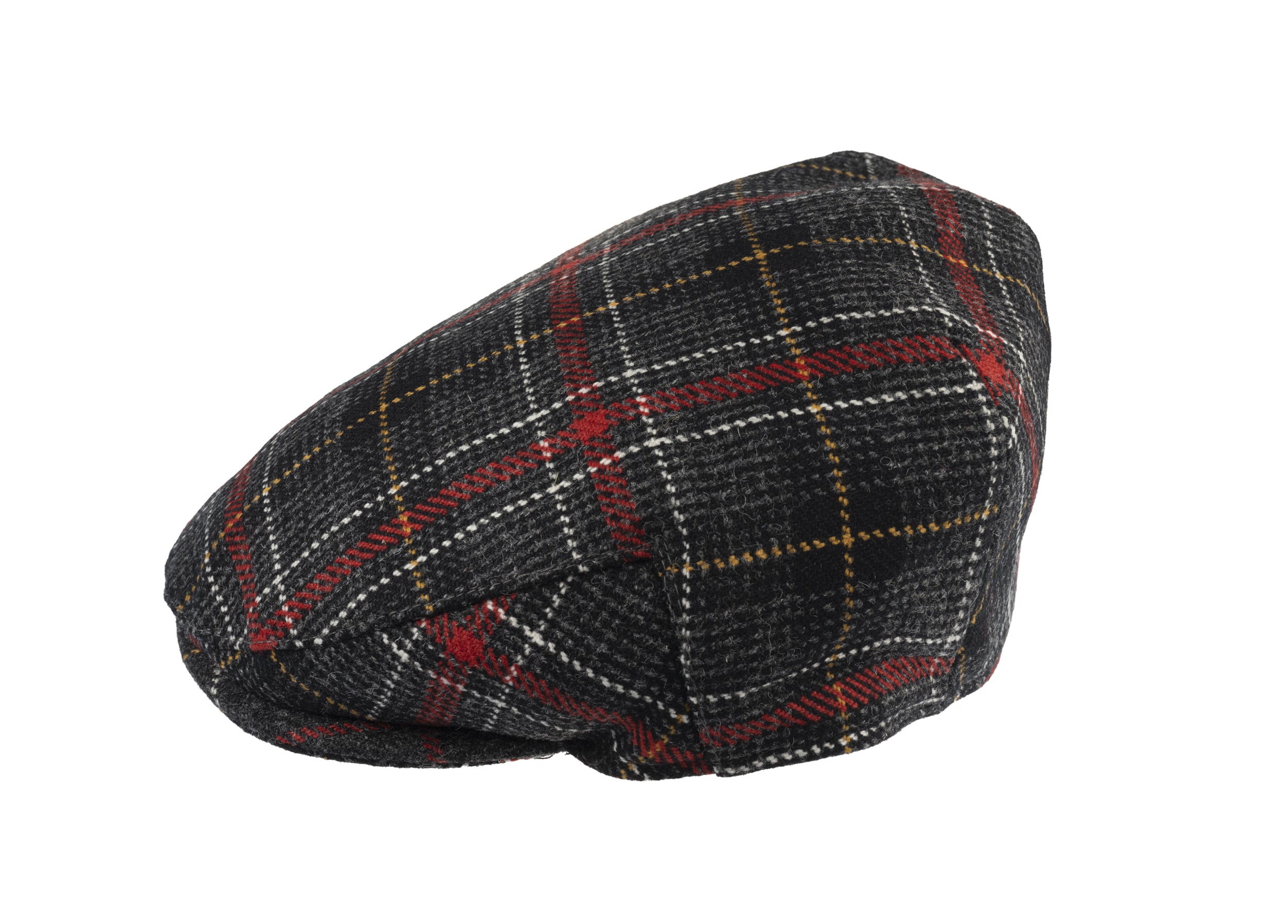 Balmoral flat cap in Christy tweed fabric