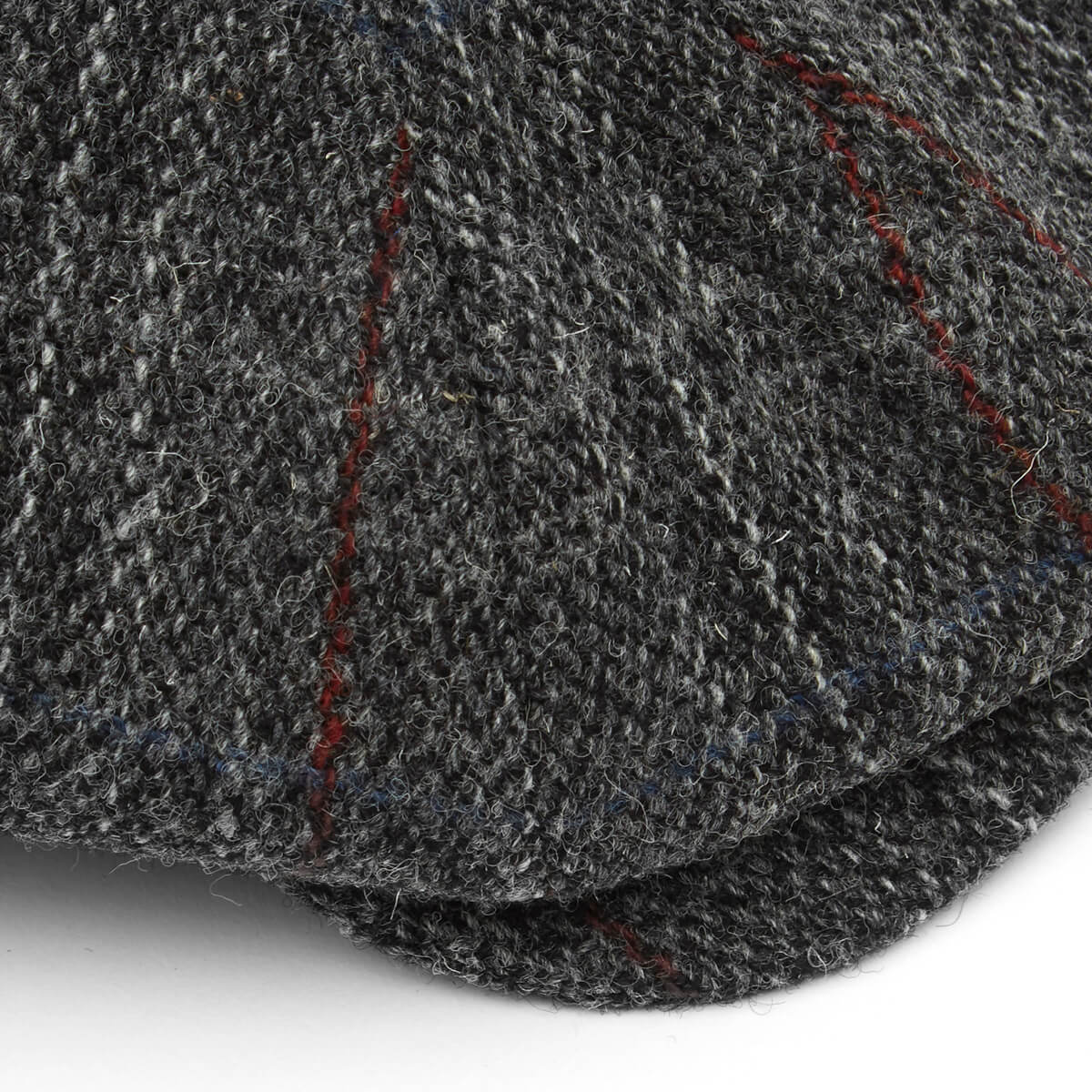 Harris Tweed 8 Piece Baker Boy Flat Cap in L002F