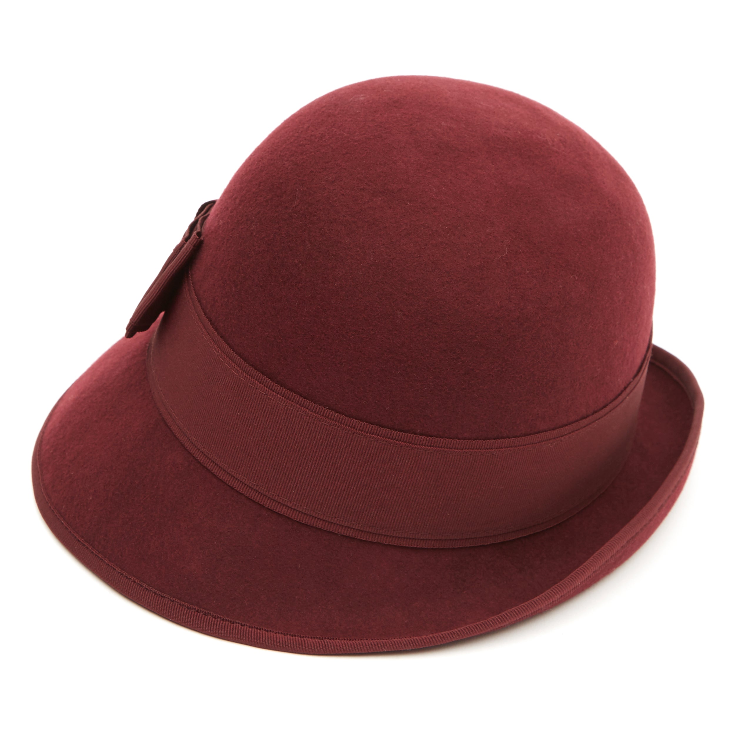 Susi Wide Brim Downton Cloche - One Size