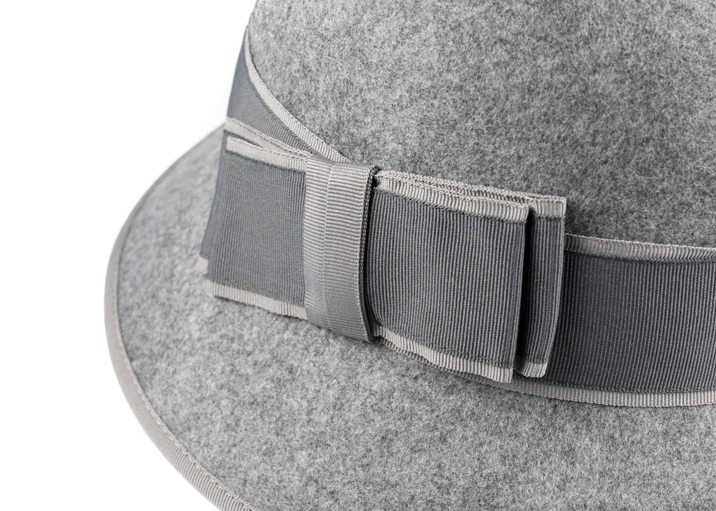 Susi Wide Brim Downton Cloche - One Size